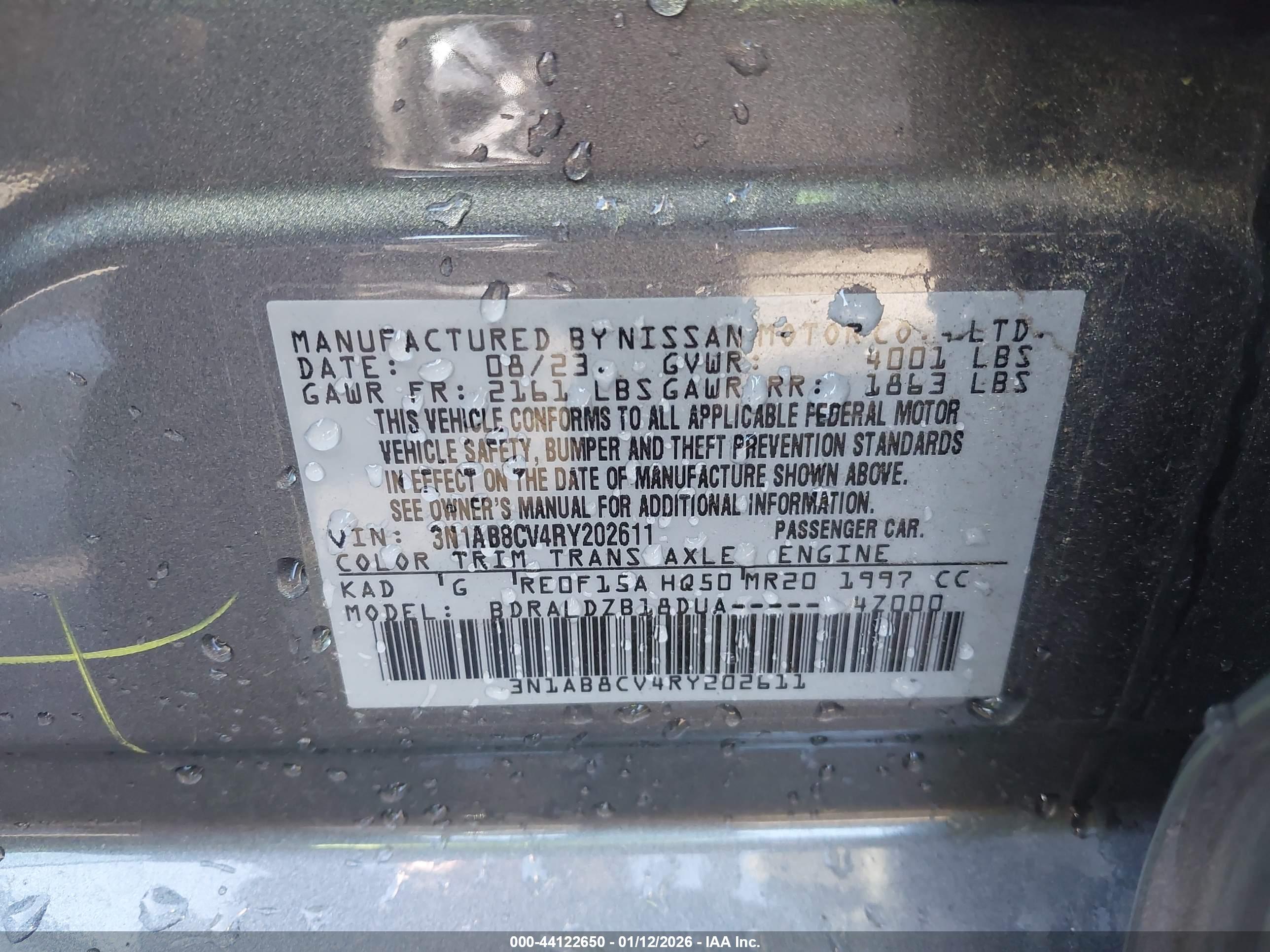 NISSAN SENTRA image 9