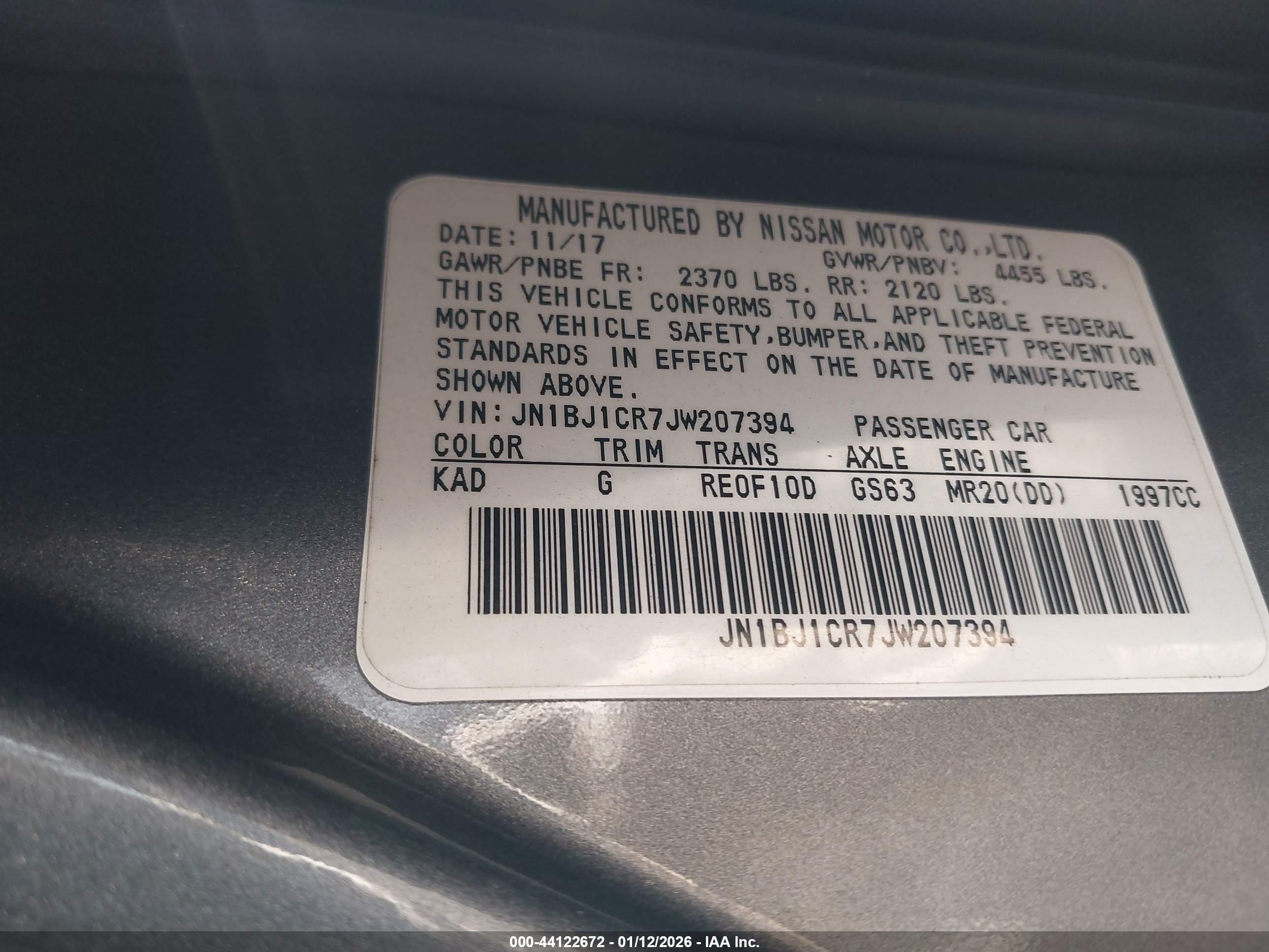 NISSAN ROGUE image 9