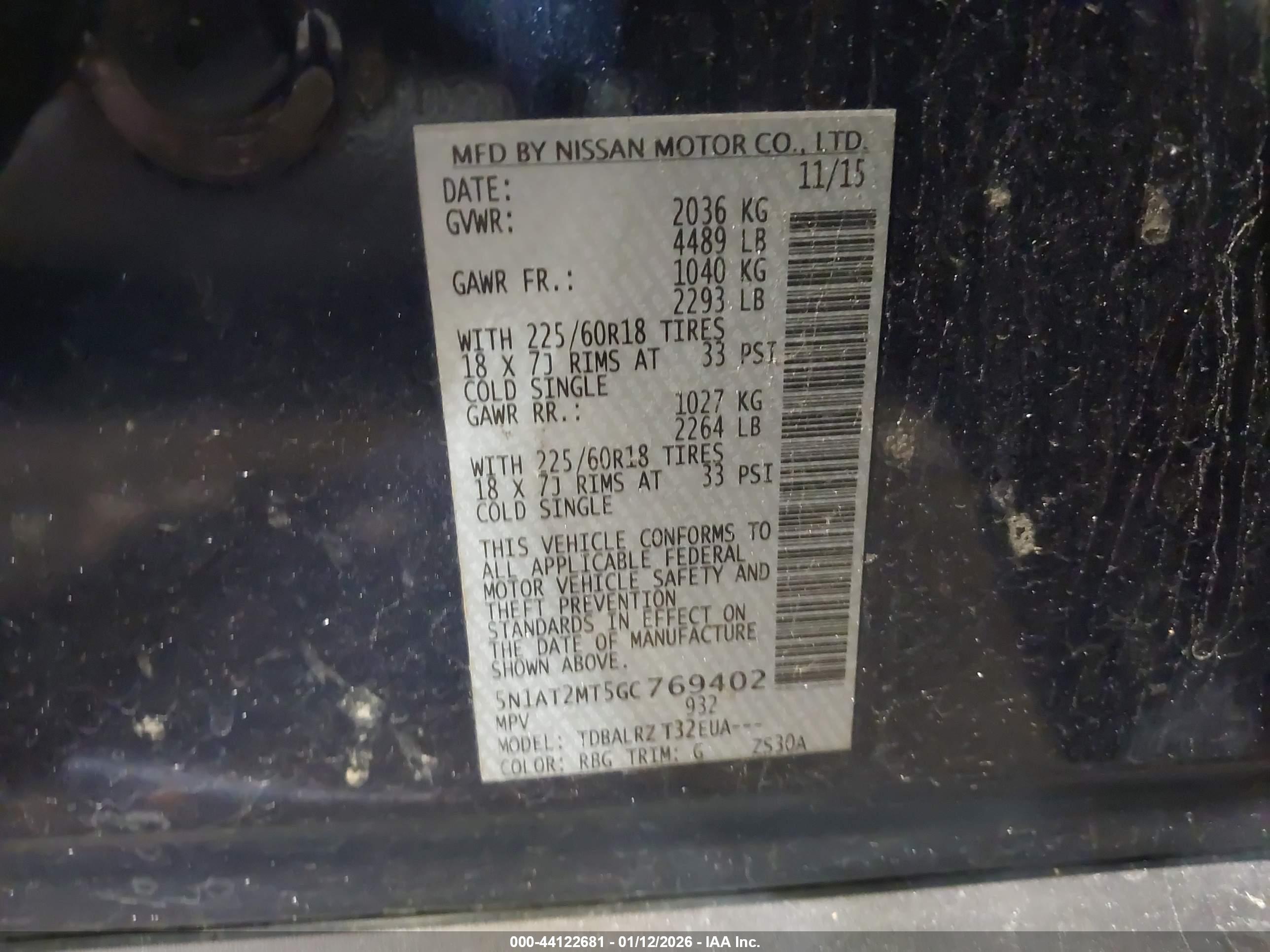 NISSAN ROGUE image 9