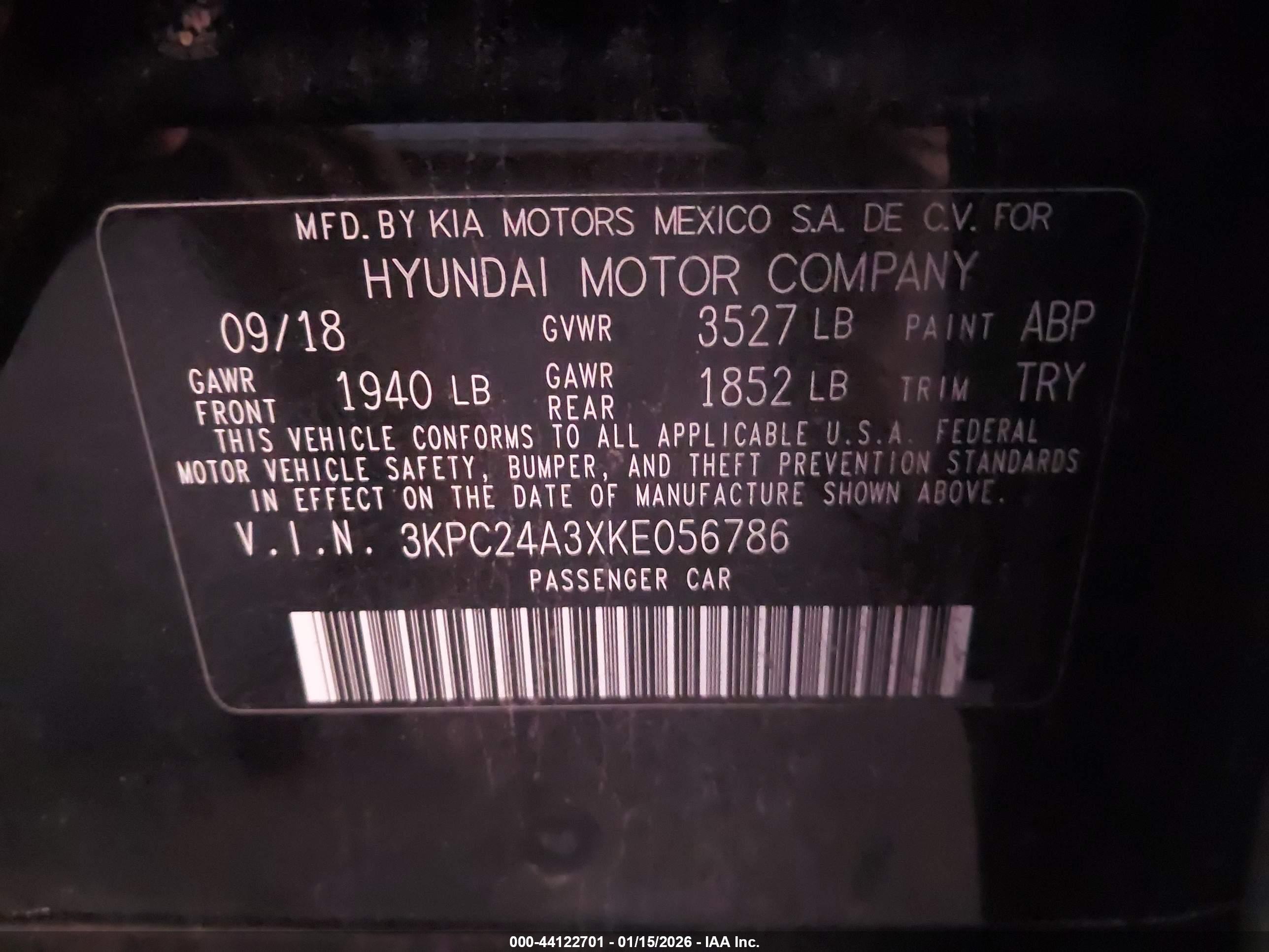 HYUNDAI ACCENT image 9