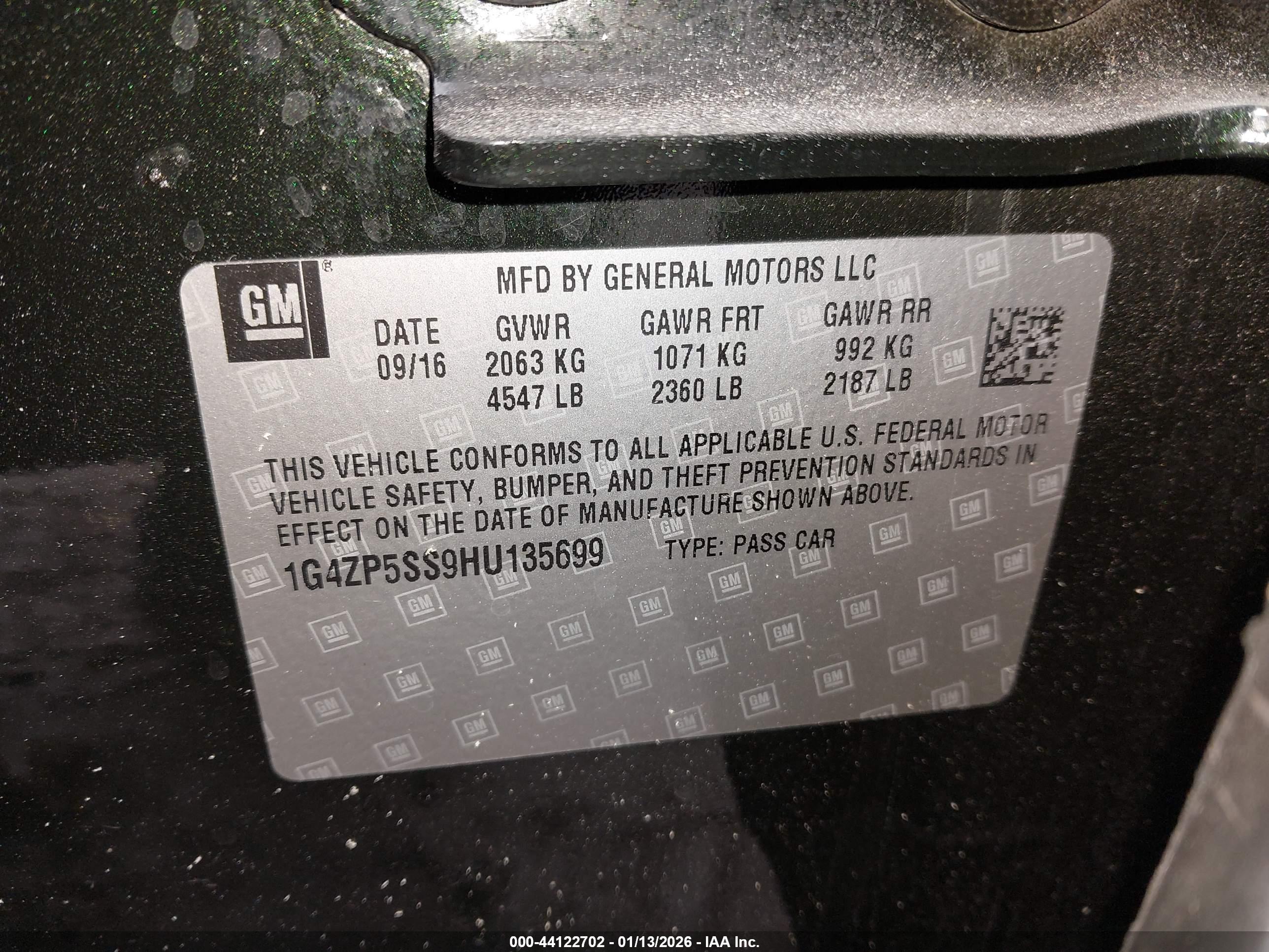 BUICK LACROSSE image 9
