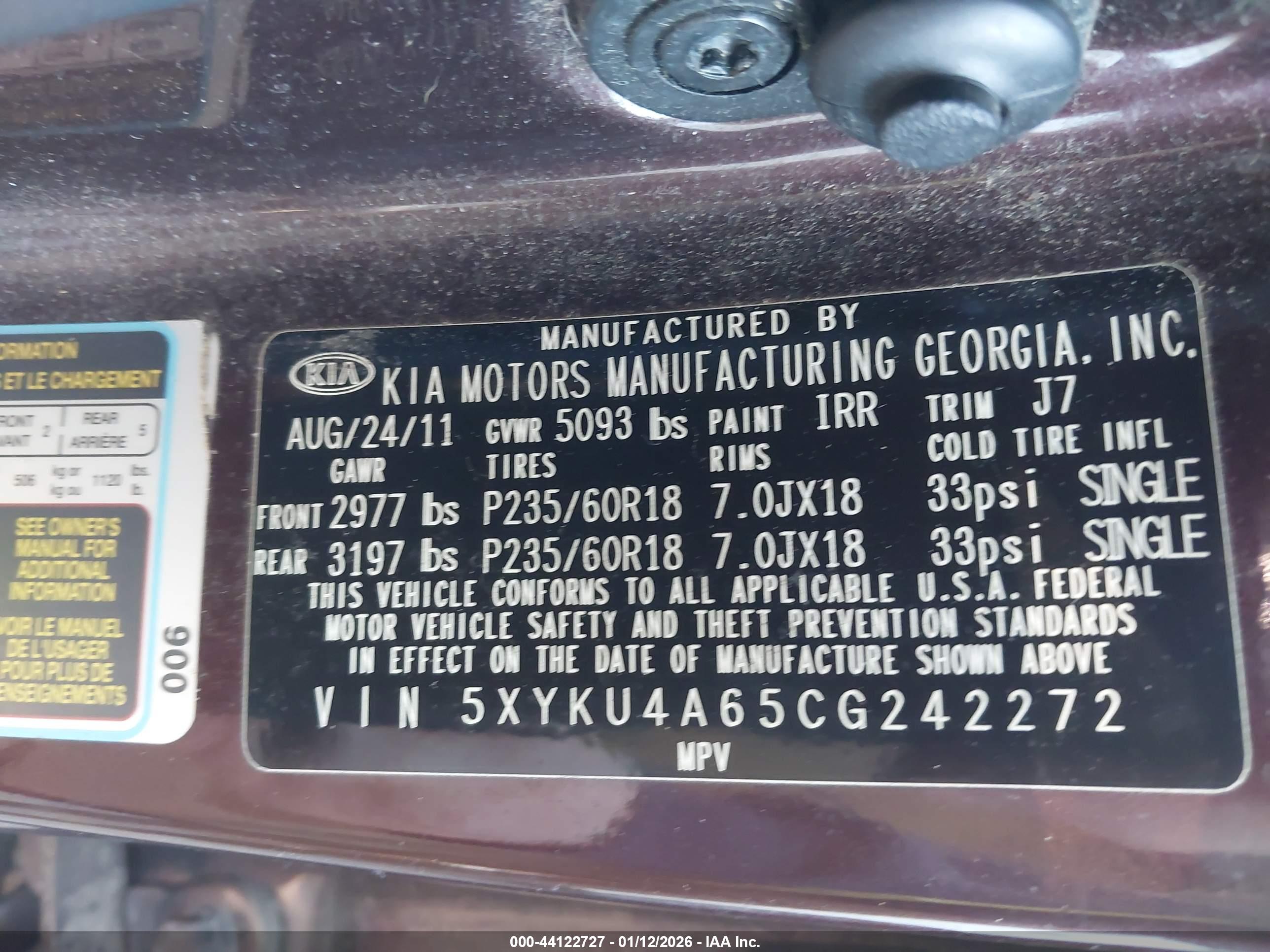 KIA SORENTO image 9