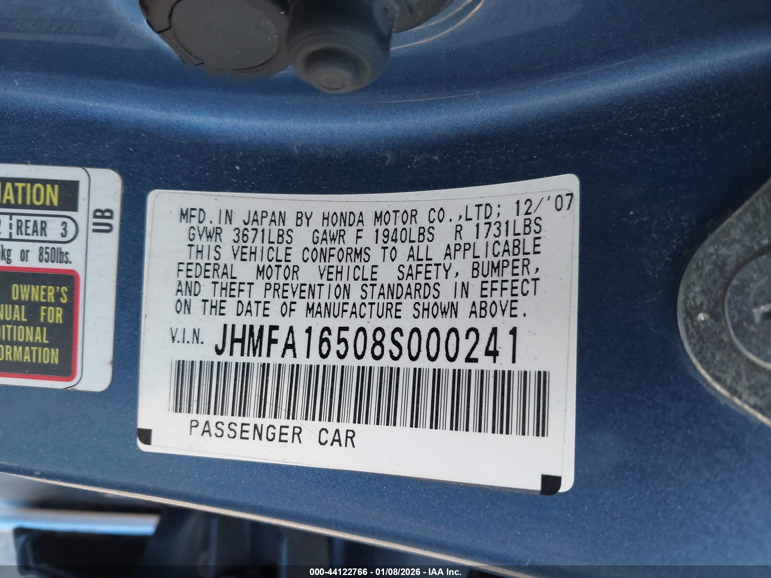 HONDA CIVIC image 9