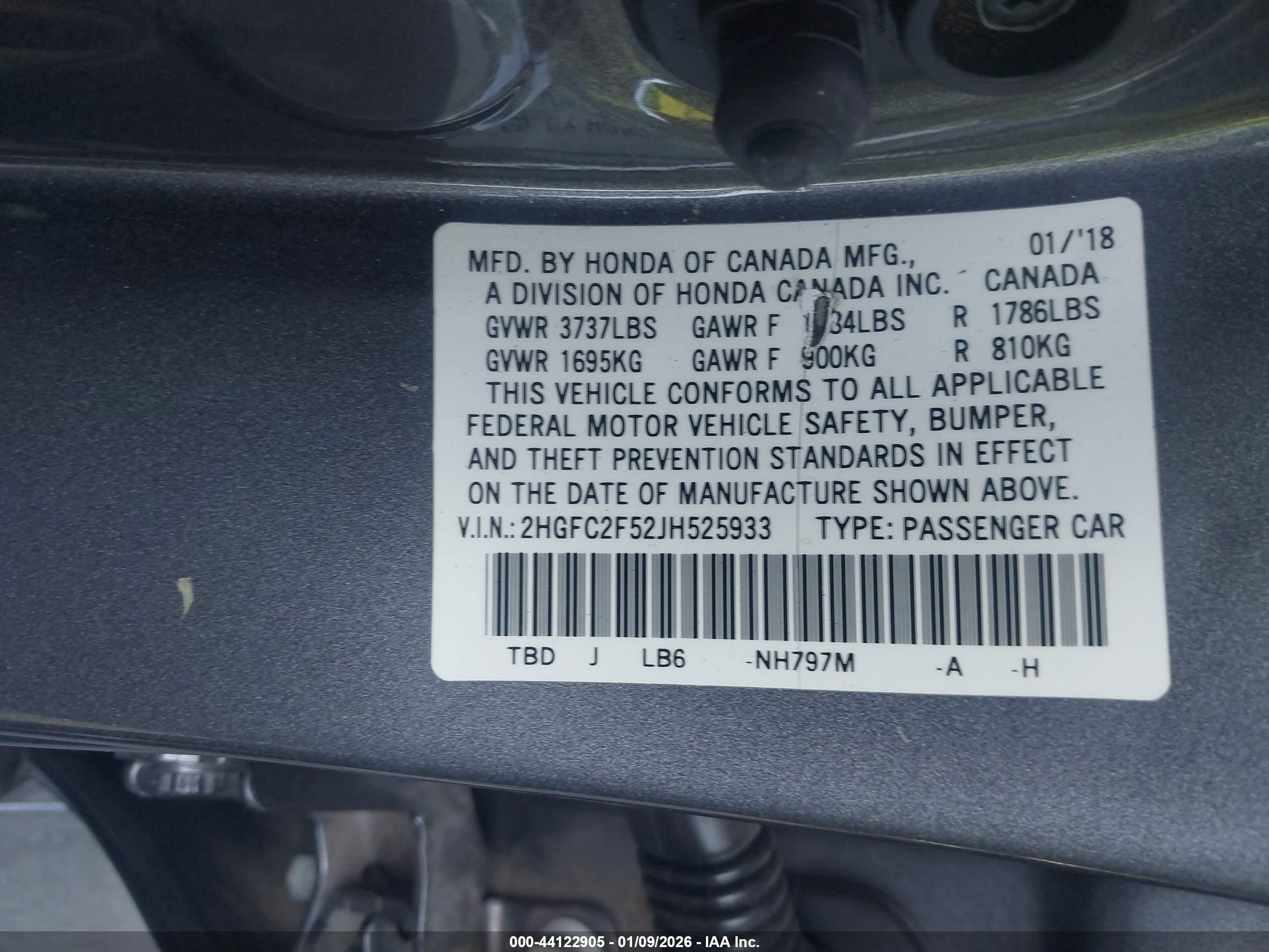 HONDA CIVIC image 9