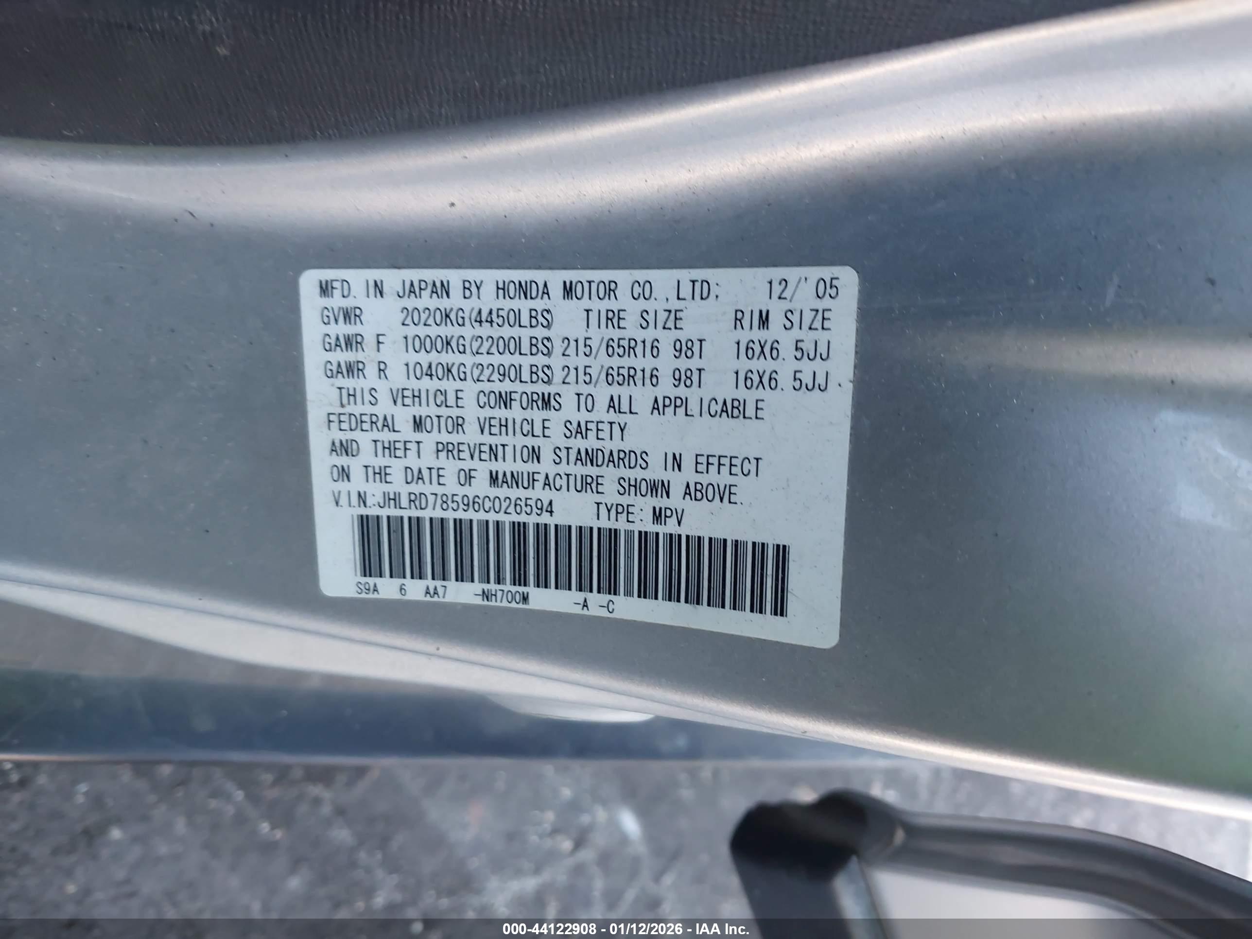 HONDA CR-V image 9