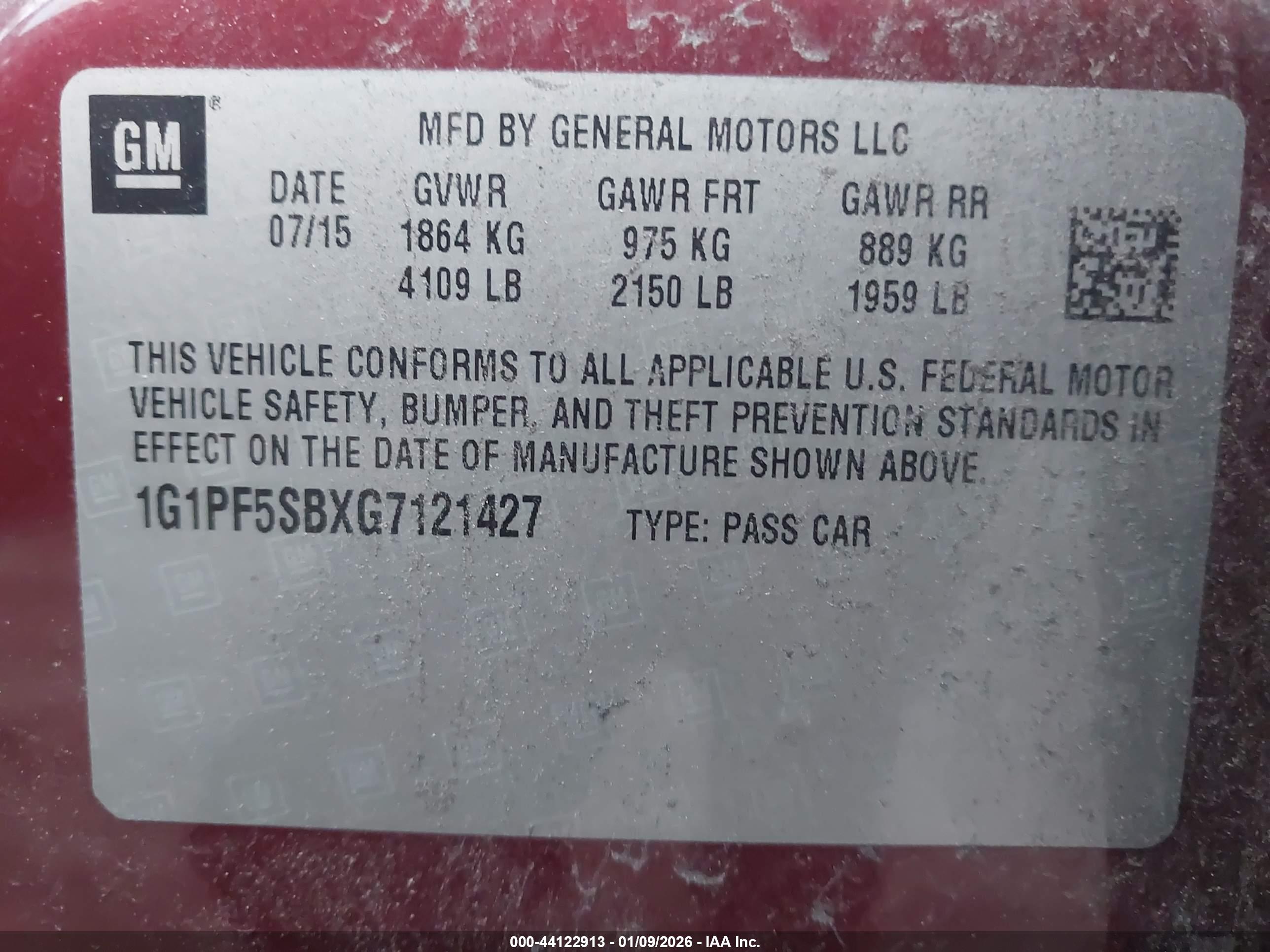 CHEVROLET CRUZE image 9