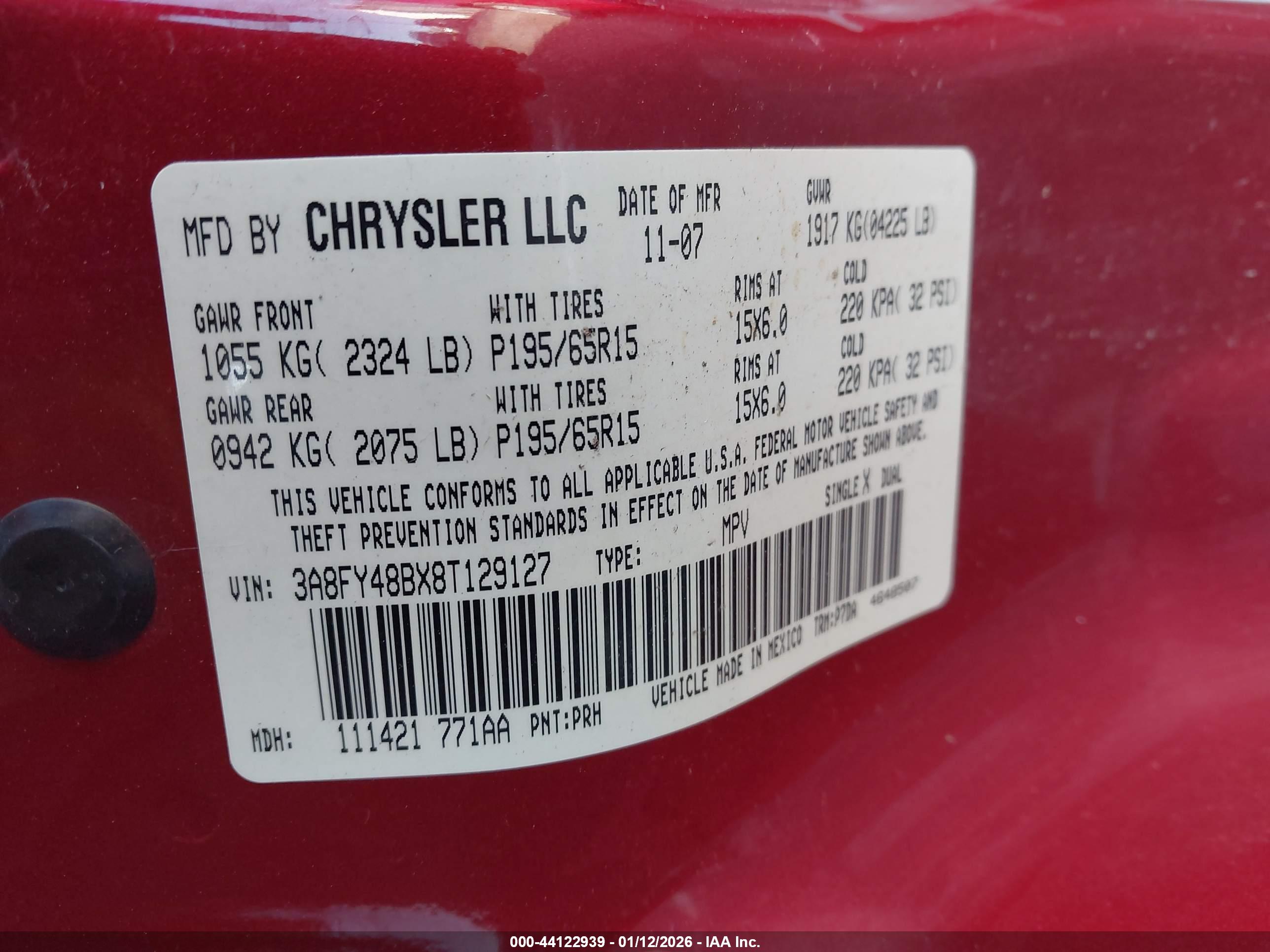 CHRYSLER PT image 9