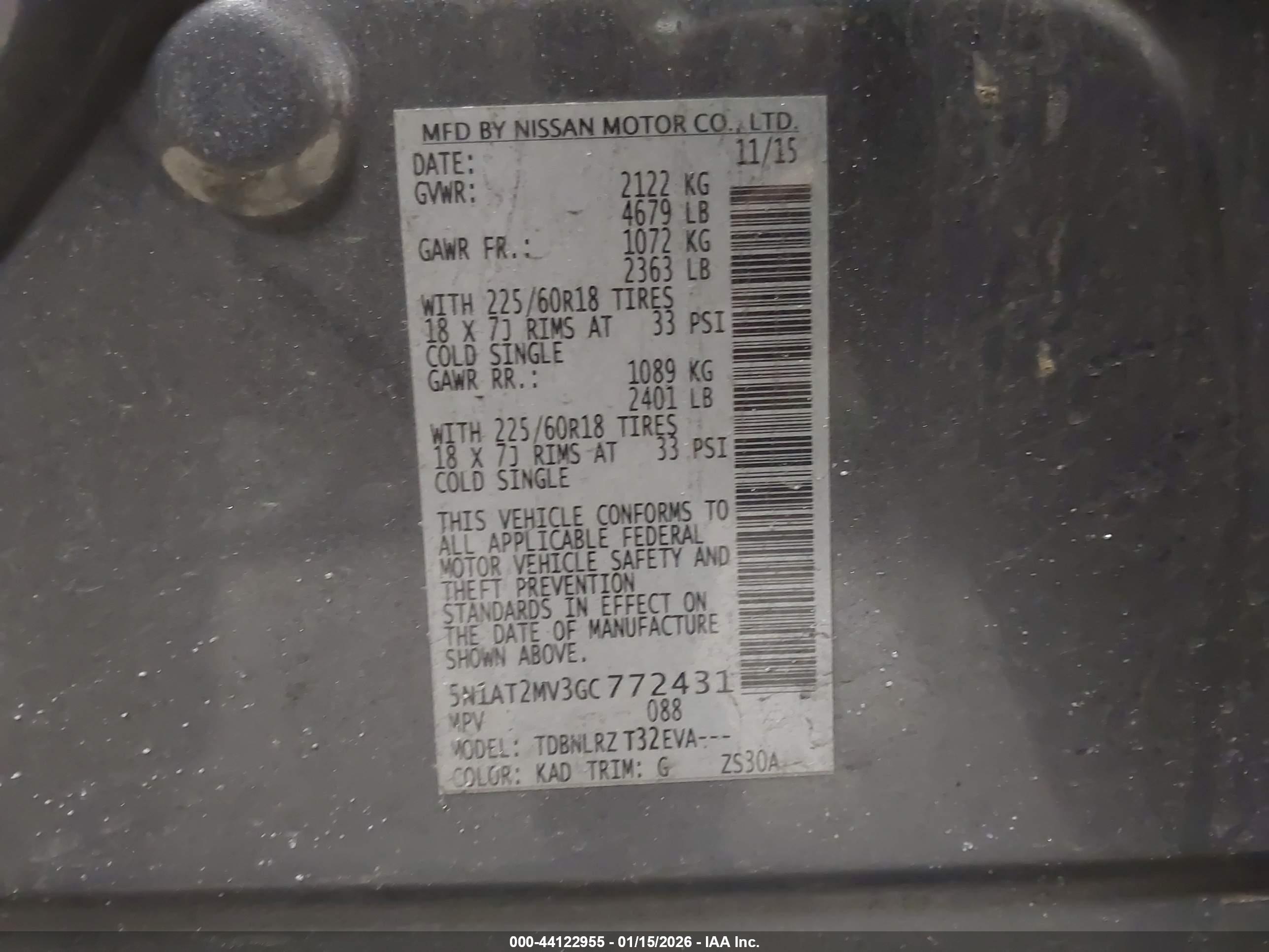 NISSAN ROGUE image 9
