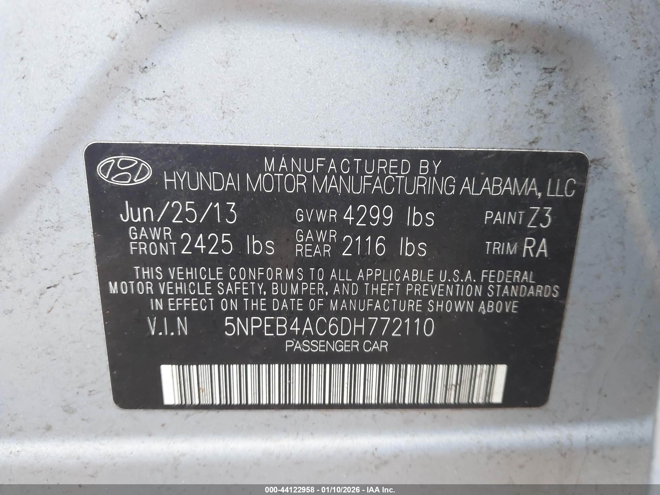 HYUNDAI SONATA image 9