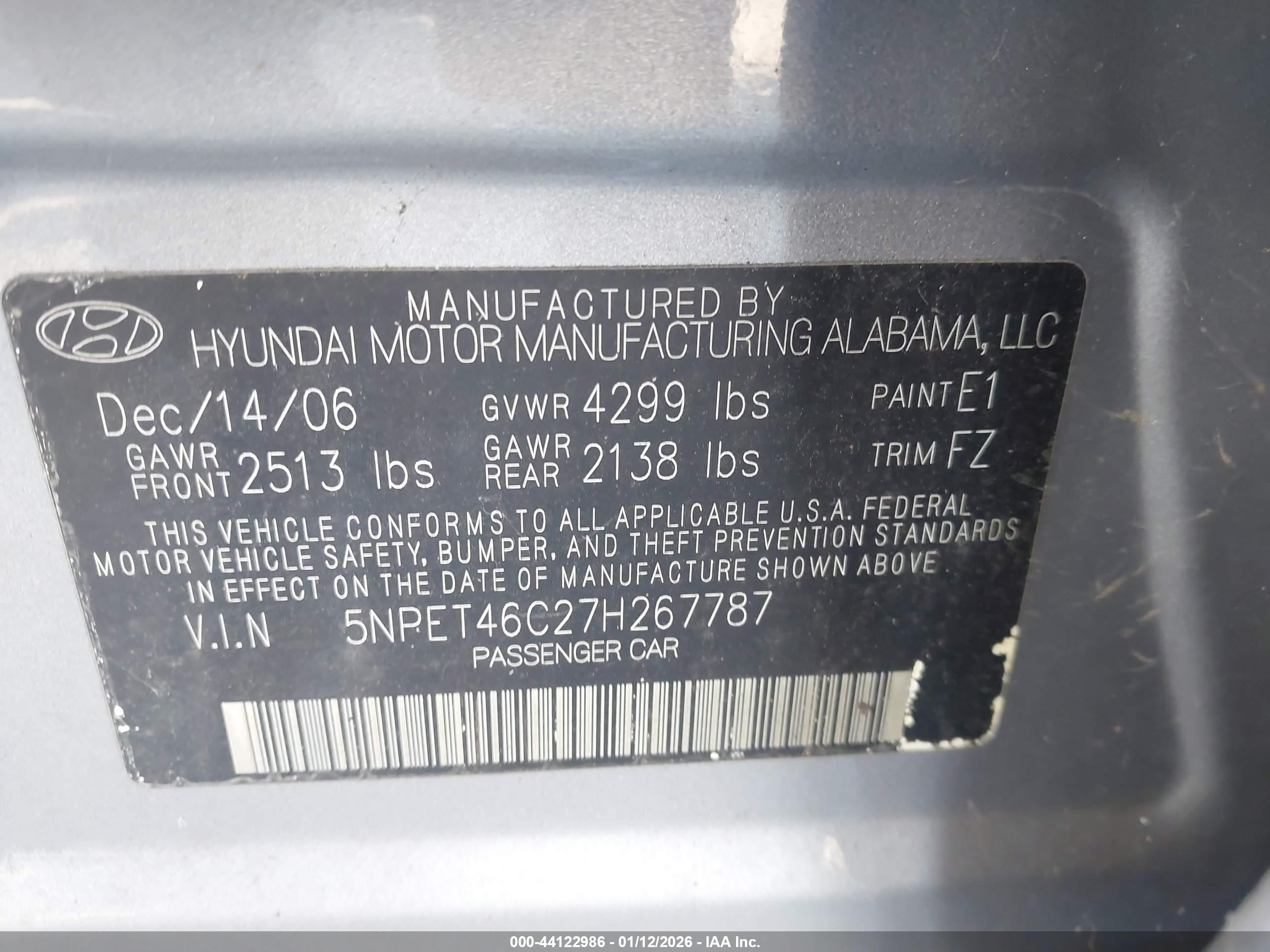 HYUNDAI SONATA image 9