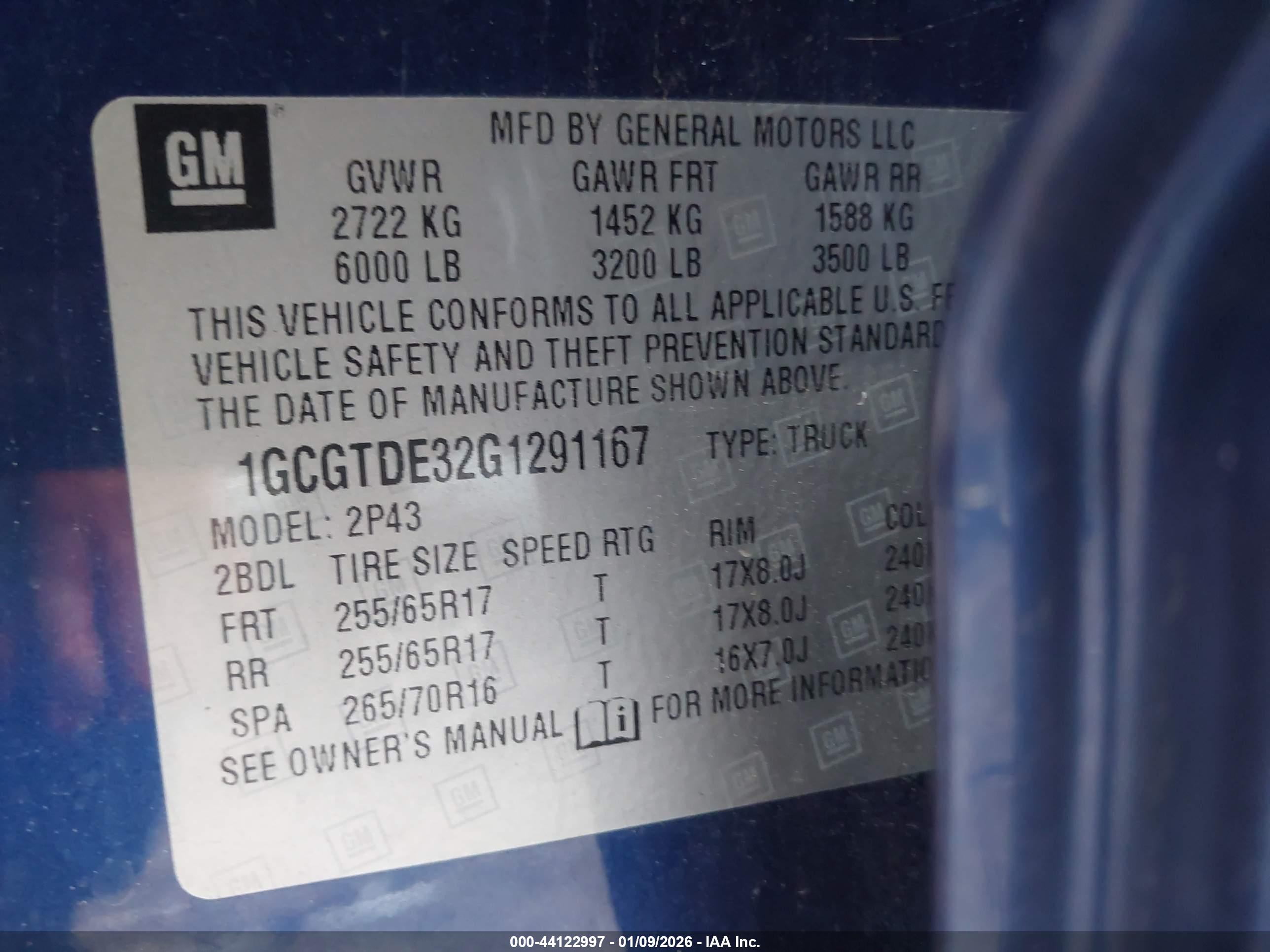 CHEVROLET COLORADO image 9