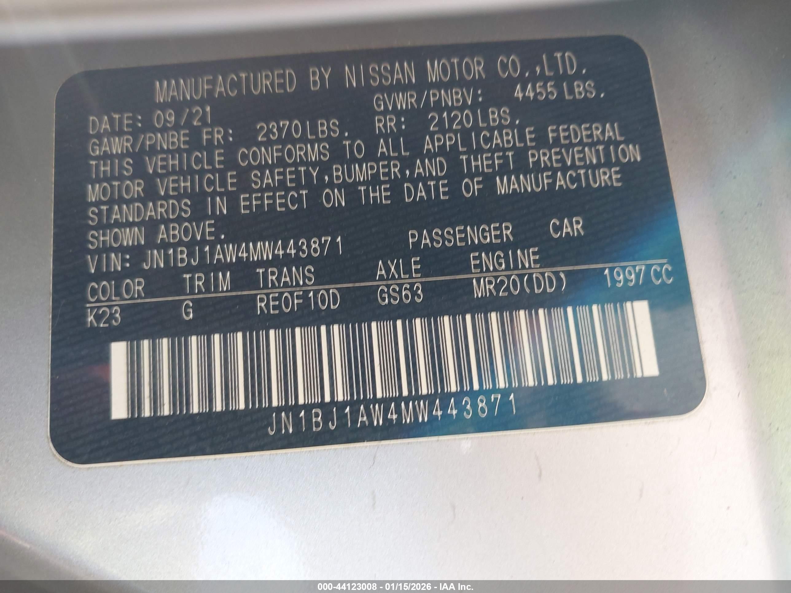 NISSAN ROGUE image 9