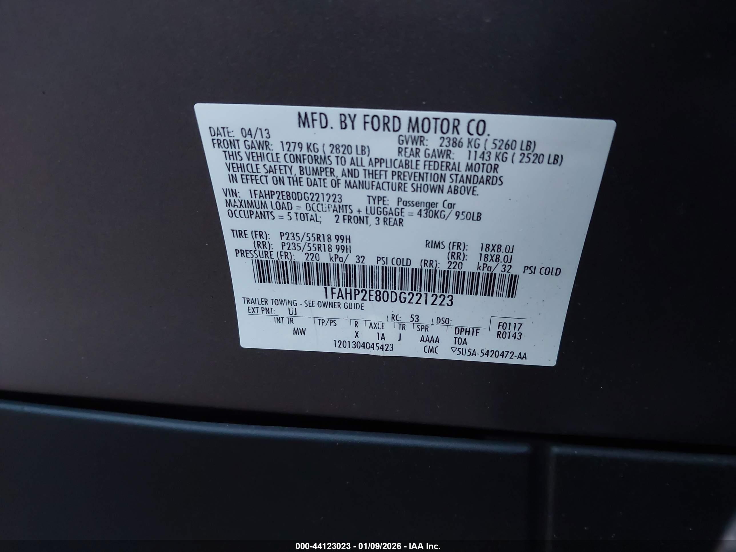 FORD TAURUS image 9