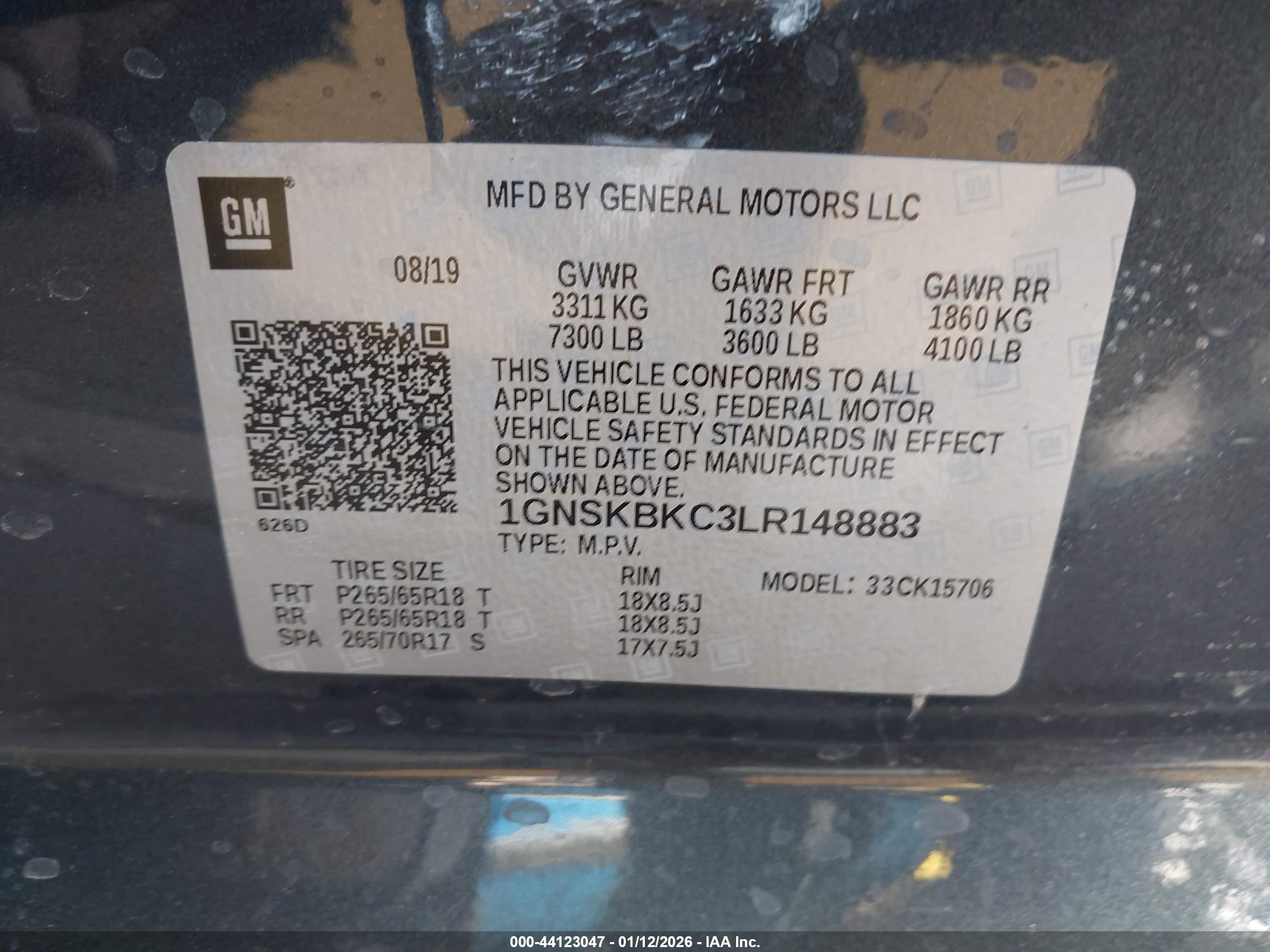 CHEVROLET TAHOE image 9