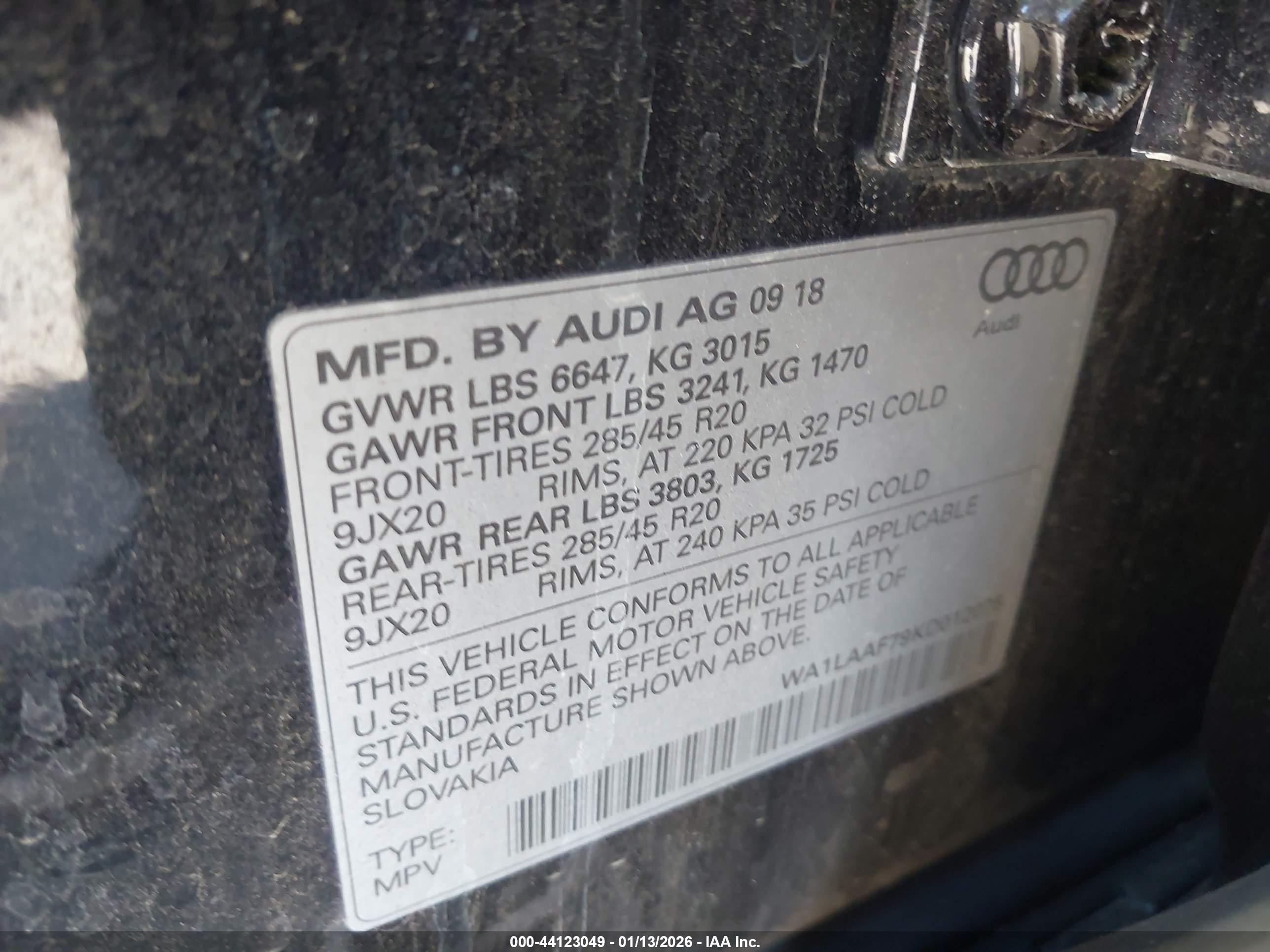AUDI Q7 image 9