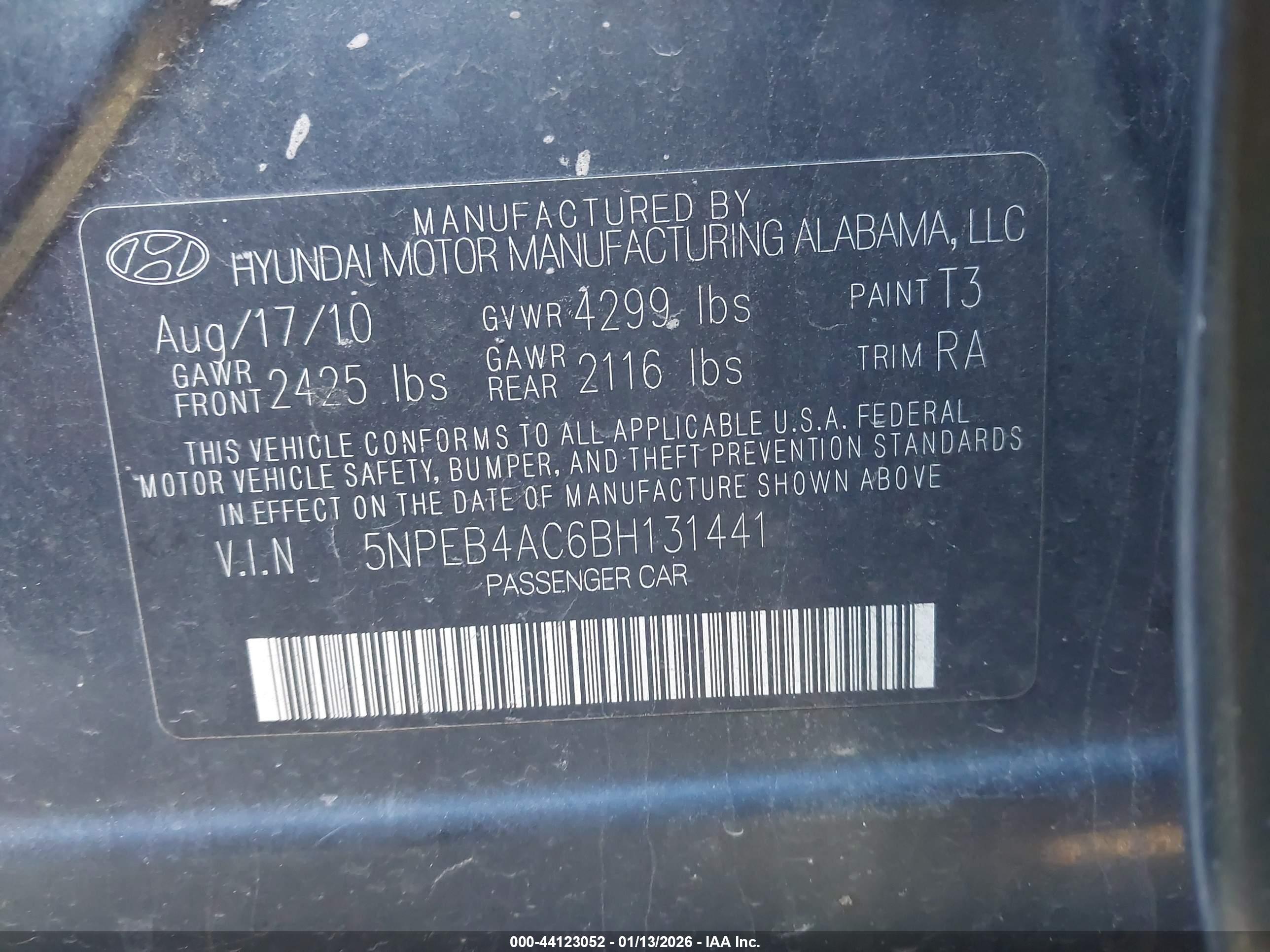 HYUNDAI SONATA image 9