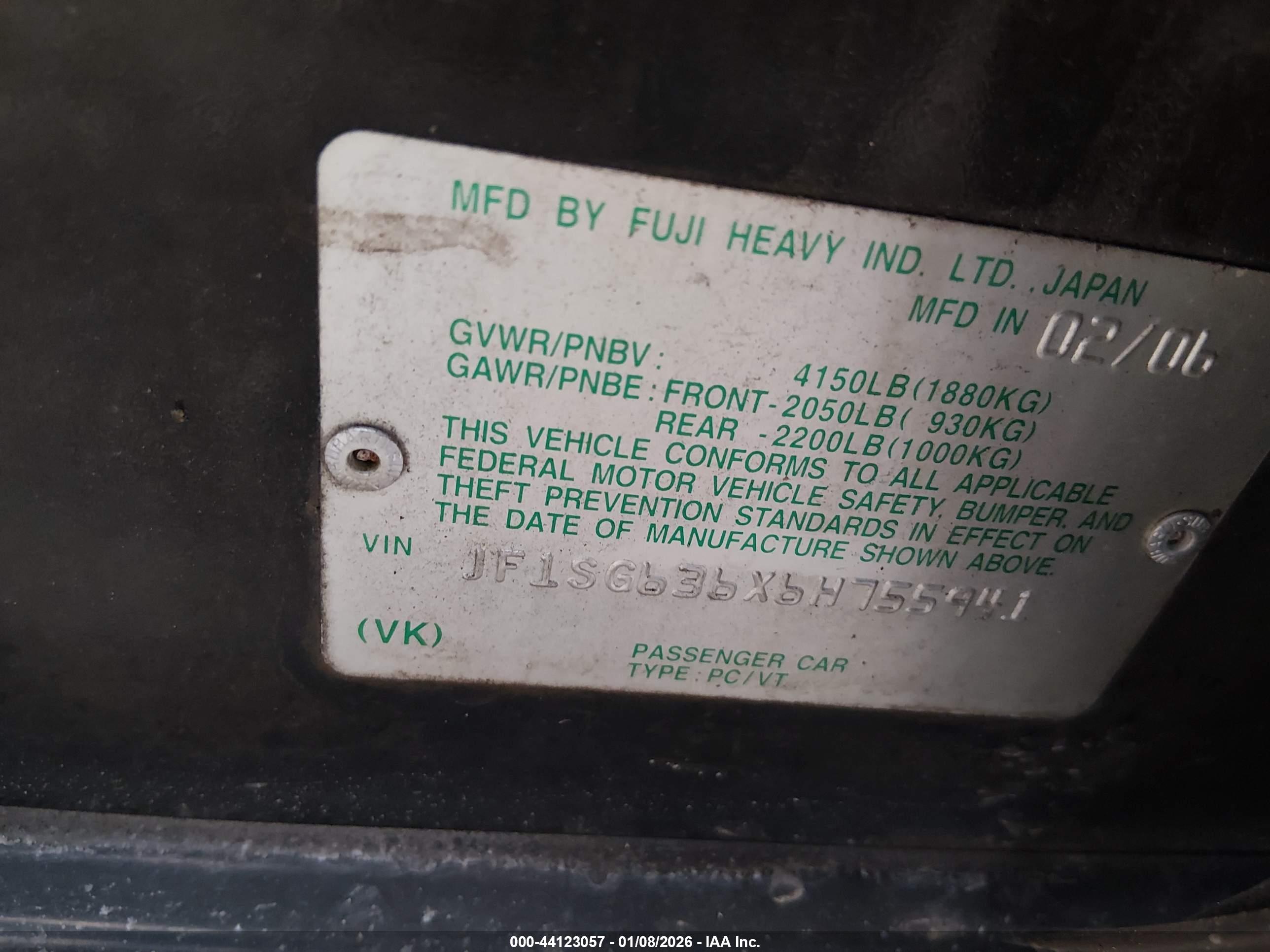 SUBARU FORESTER image 9