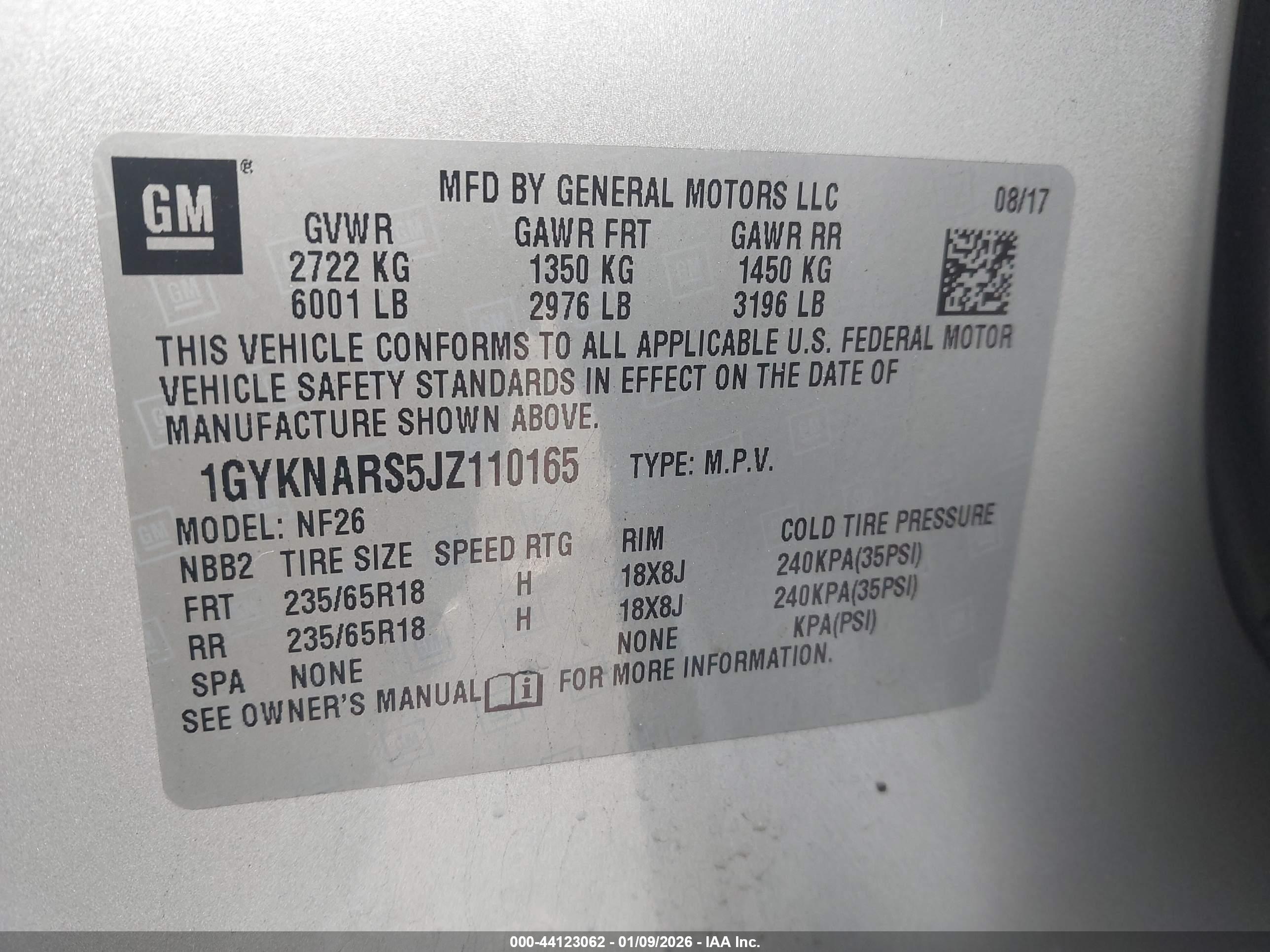CADILLAC XT5 image 9