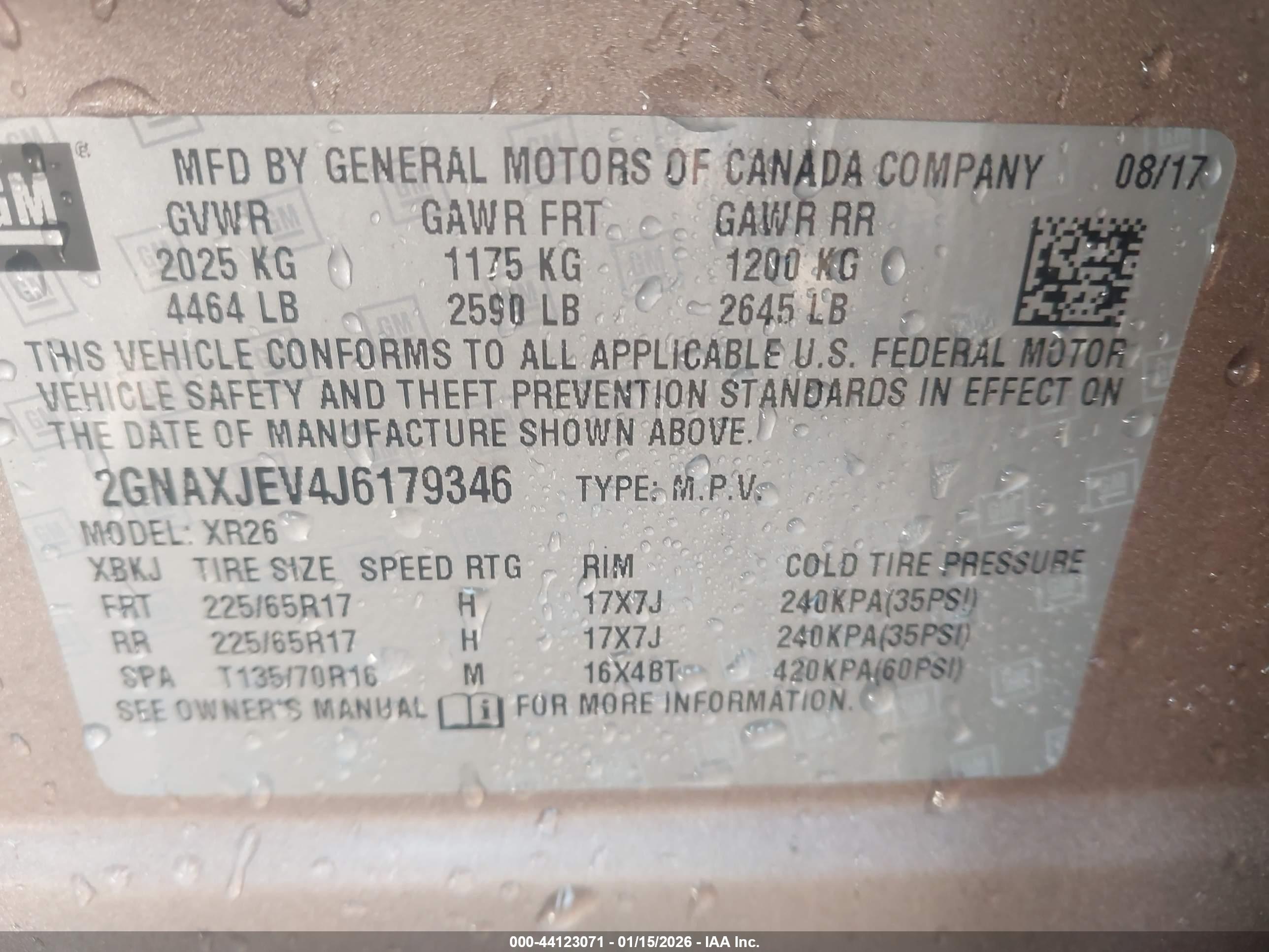 CHEVROLET EQUINOX image 9
