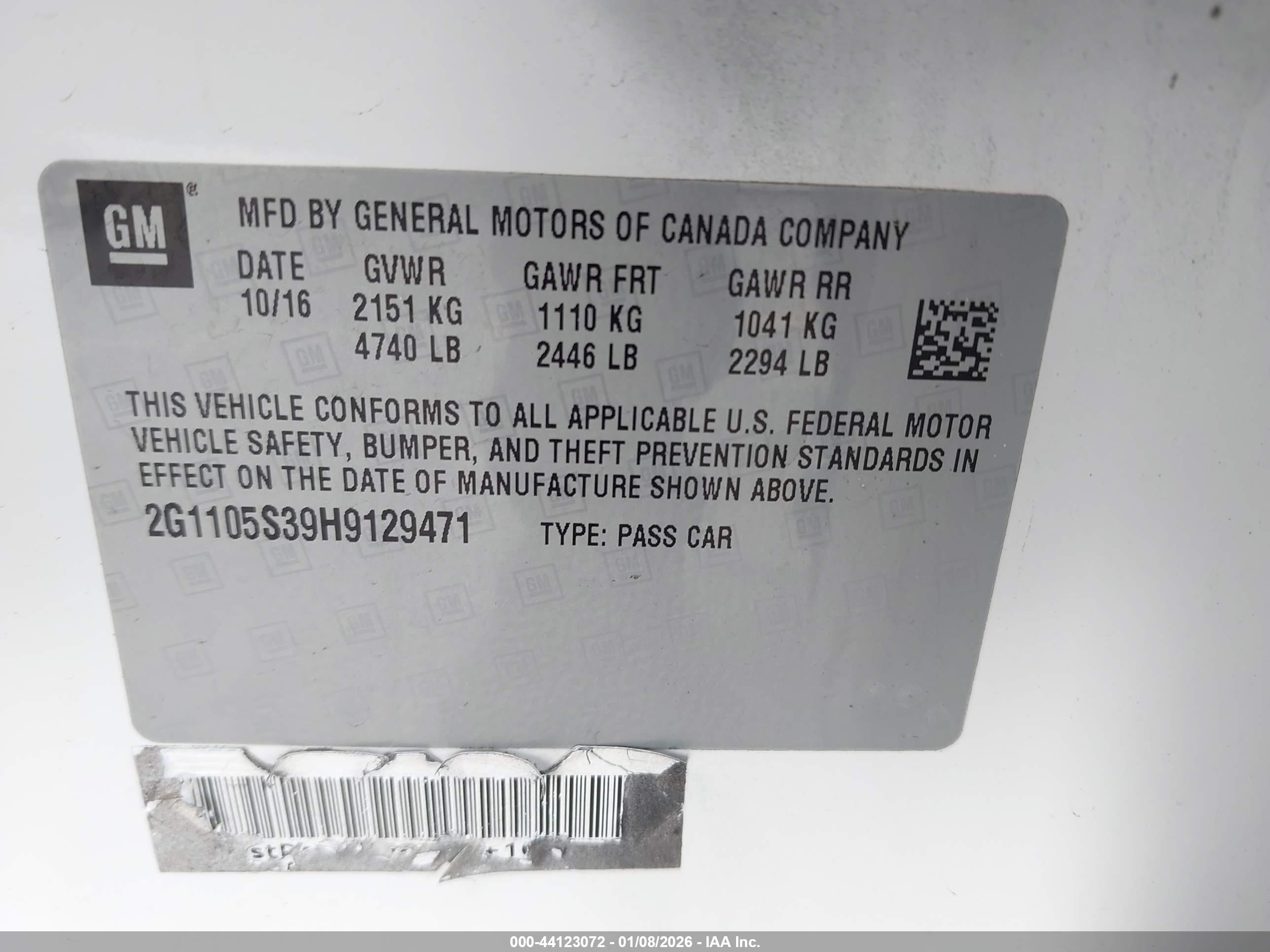 CHEVROLET IMPALA image 9