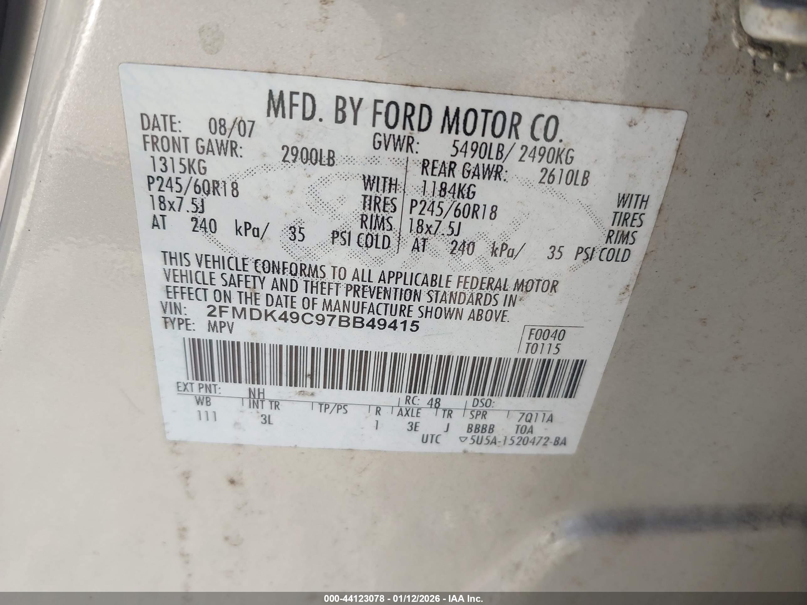 FORD EDGE image 9