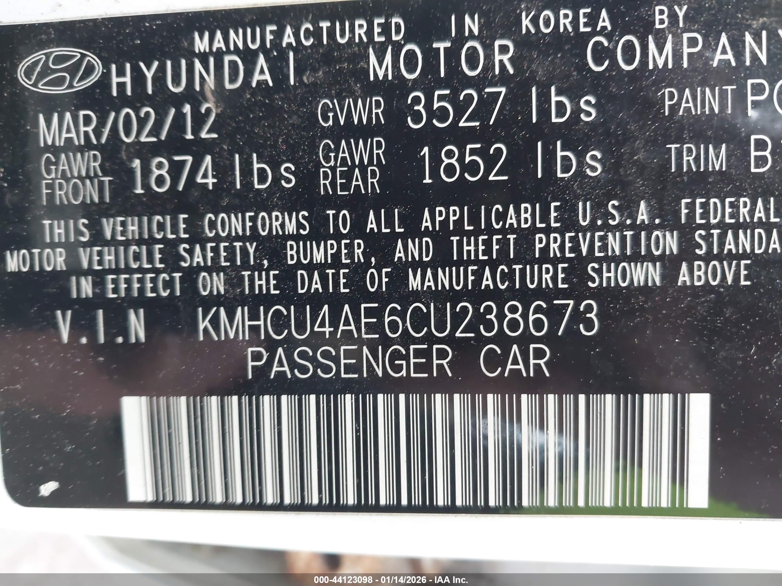 HYUNDAI ACCENT image 9