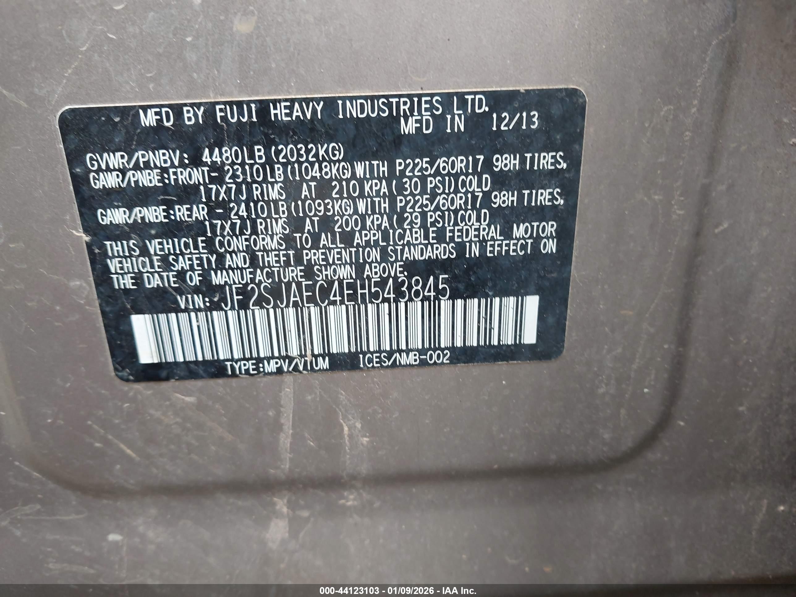 SUBARU FORESTER image 9