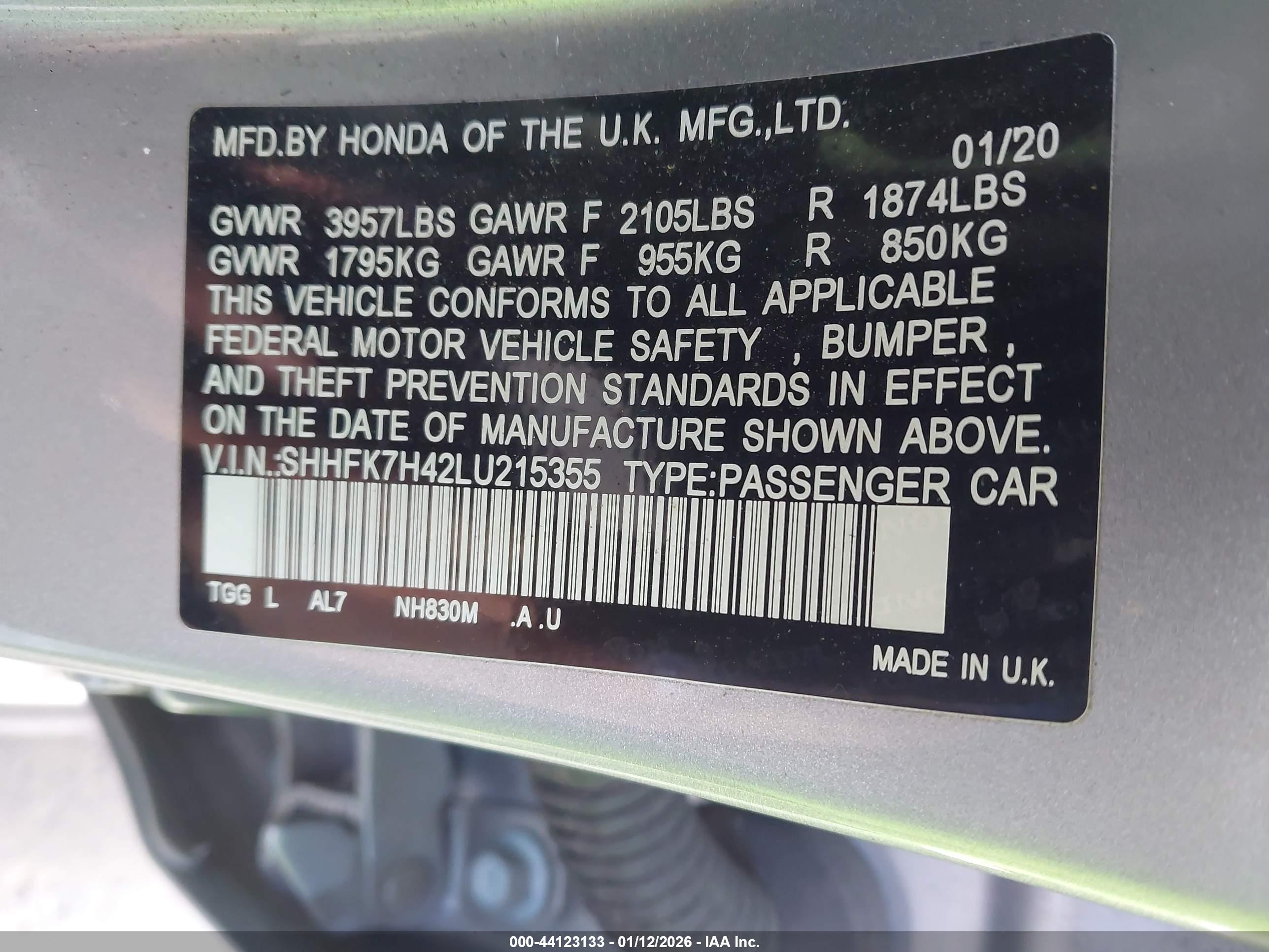 HONDA CIVIC image 9