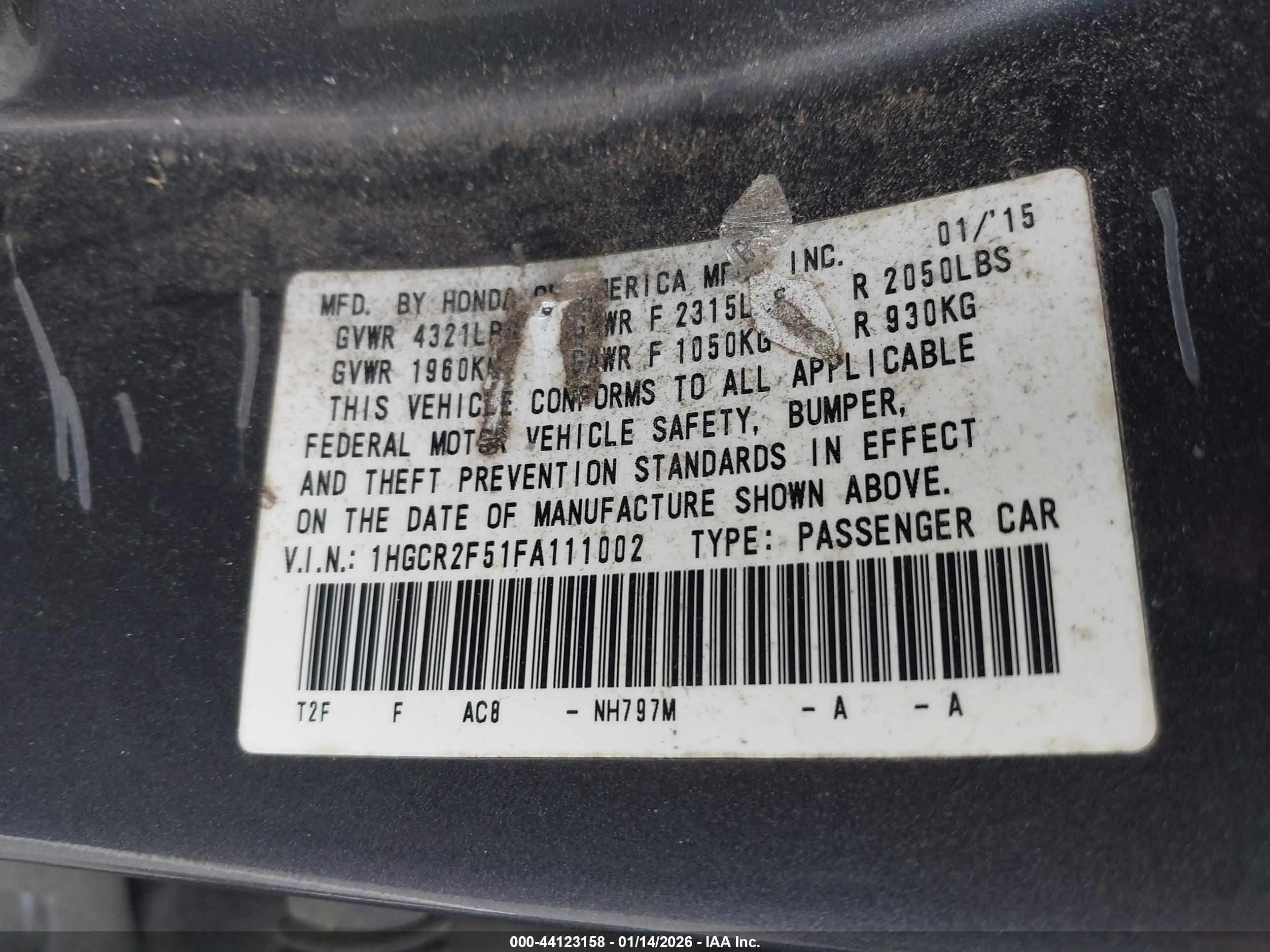 HONDA ACCORD image 9