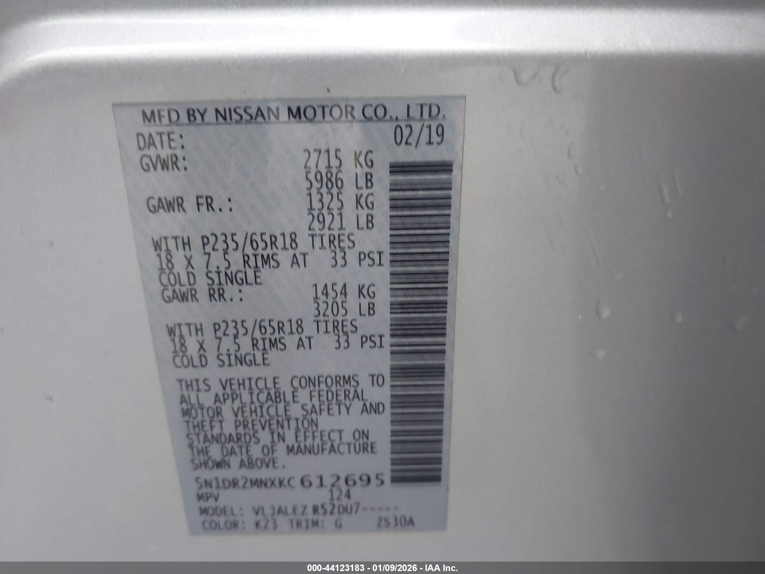 NISSAN PATHFINDER image 9