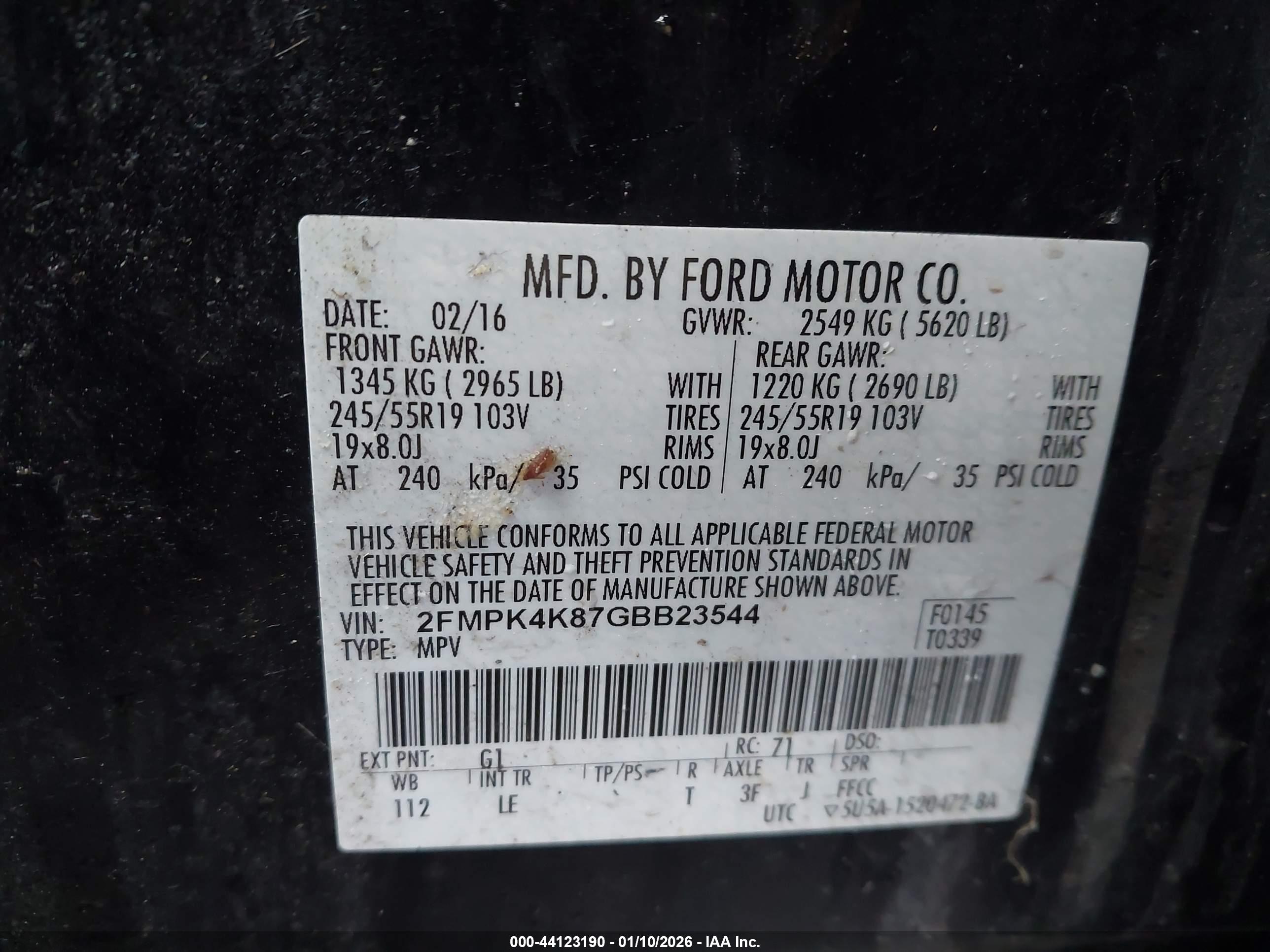 FORD EDGE image 9