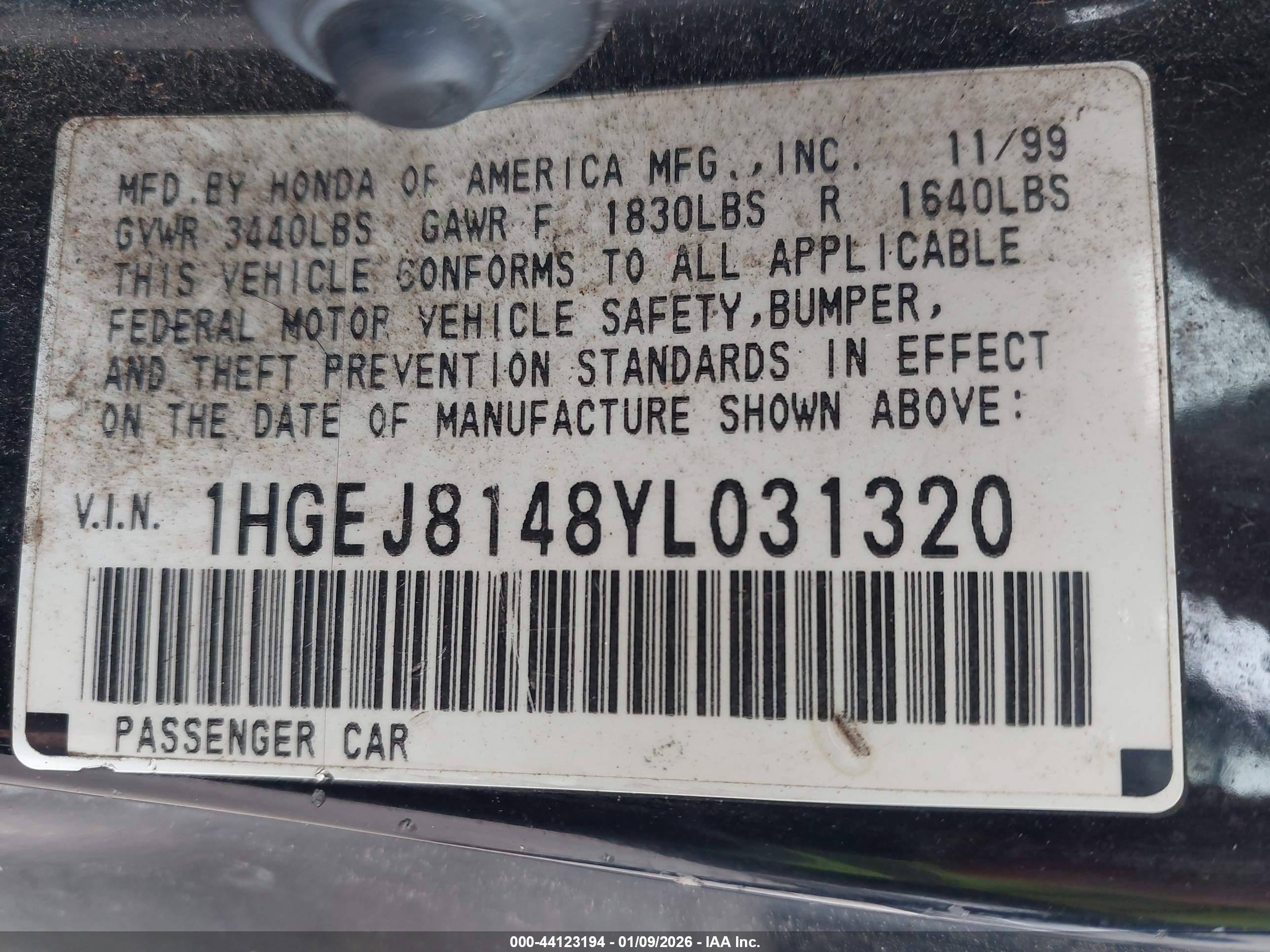 HONDA CIVIC image 9