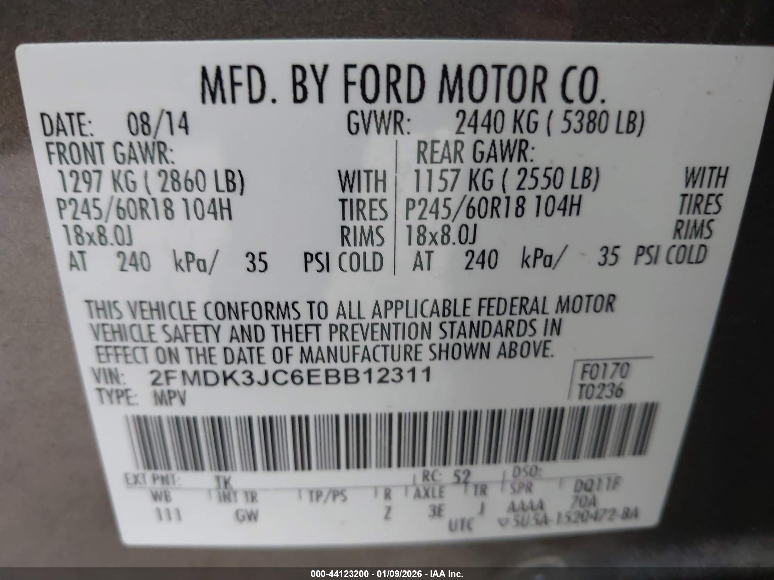 FORD EDGE image 9