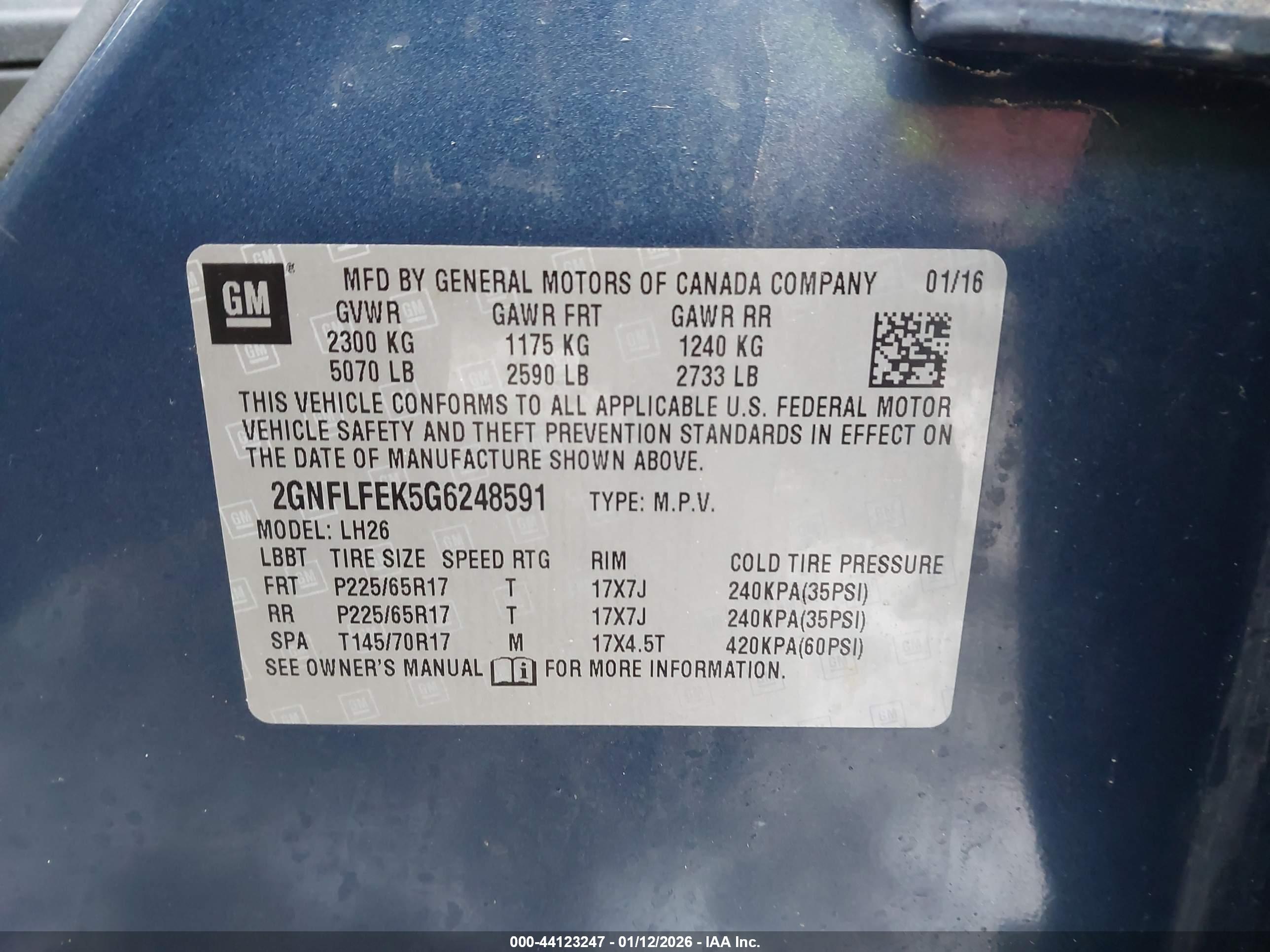 CHEVROLET EQUINOX image 9