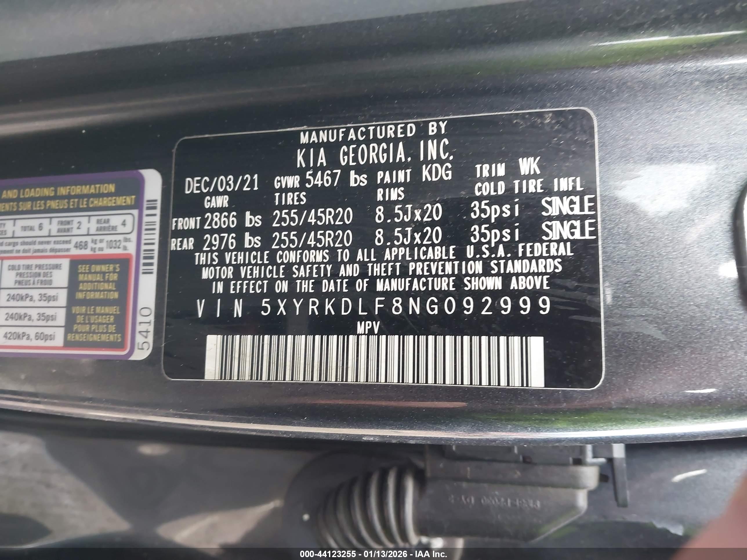 KIA SORENTO image 9