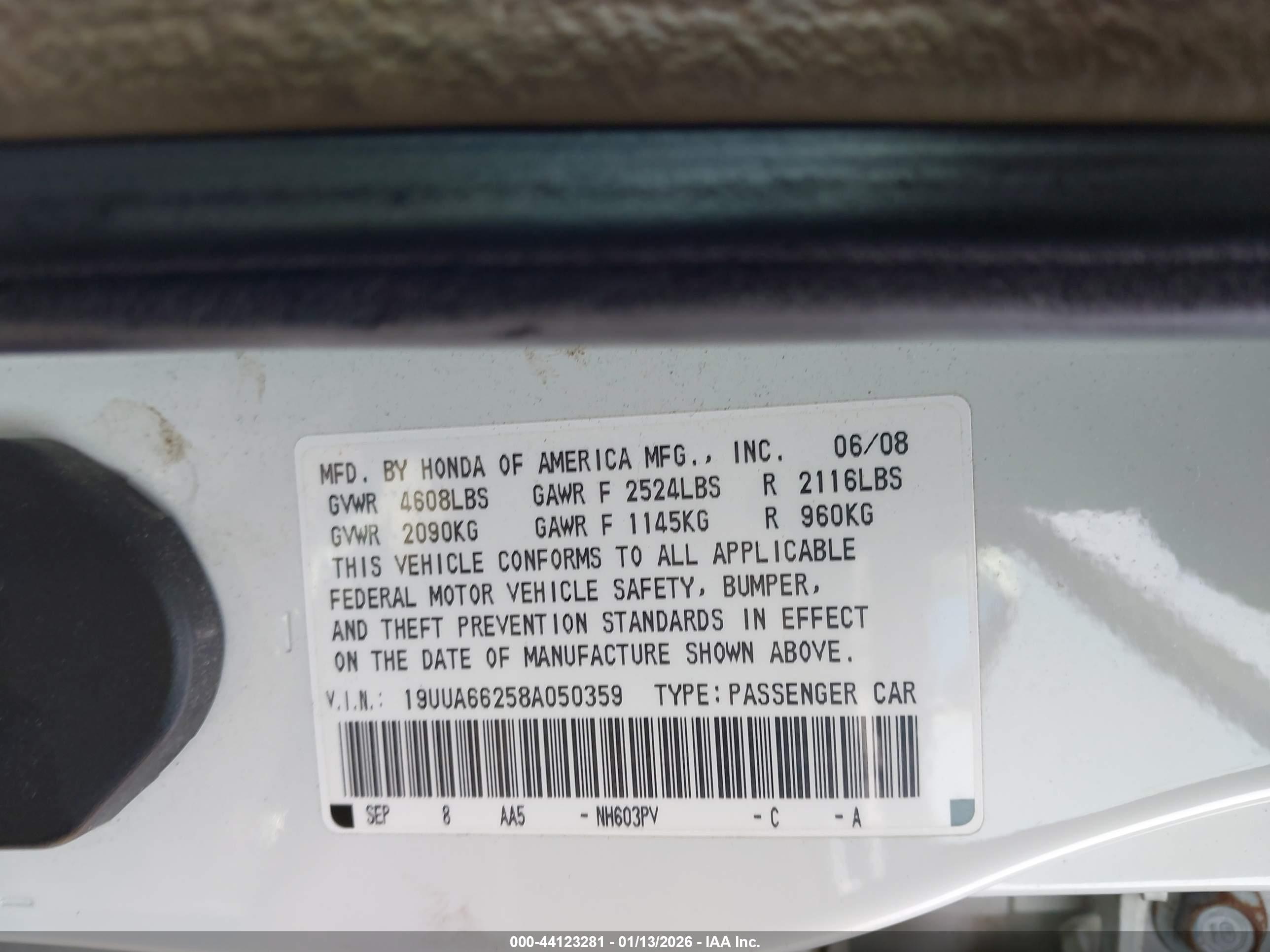 ACURA TL image 9
