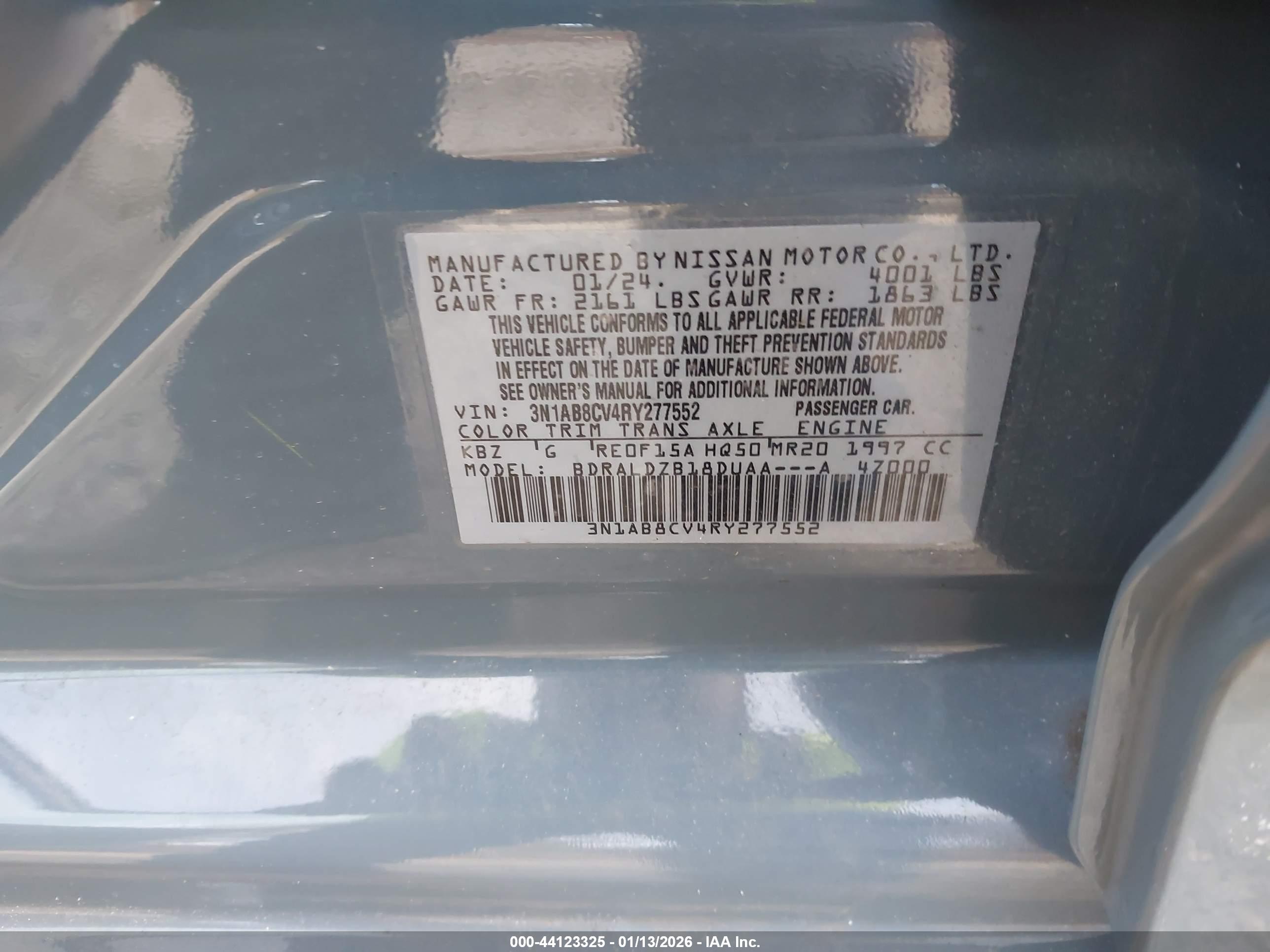 NISSAN SENTRA image 9