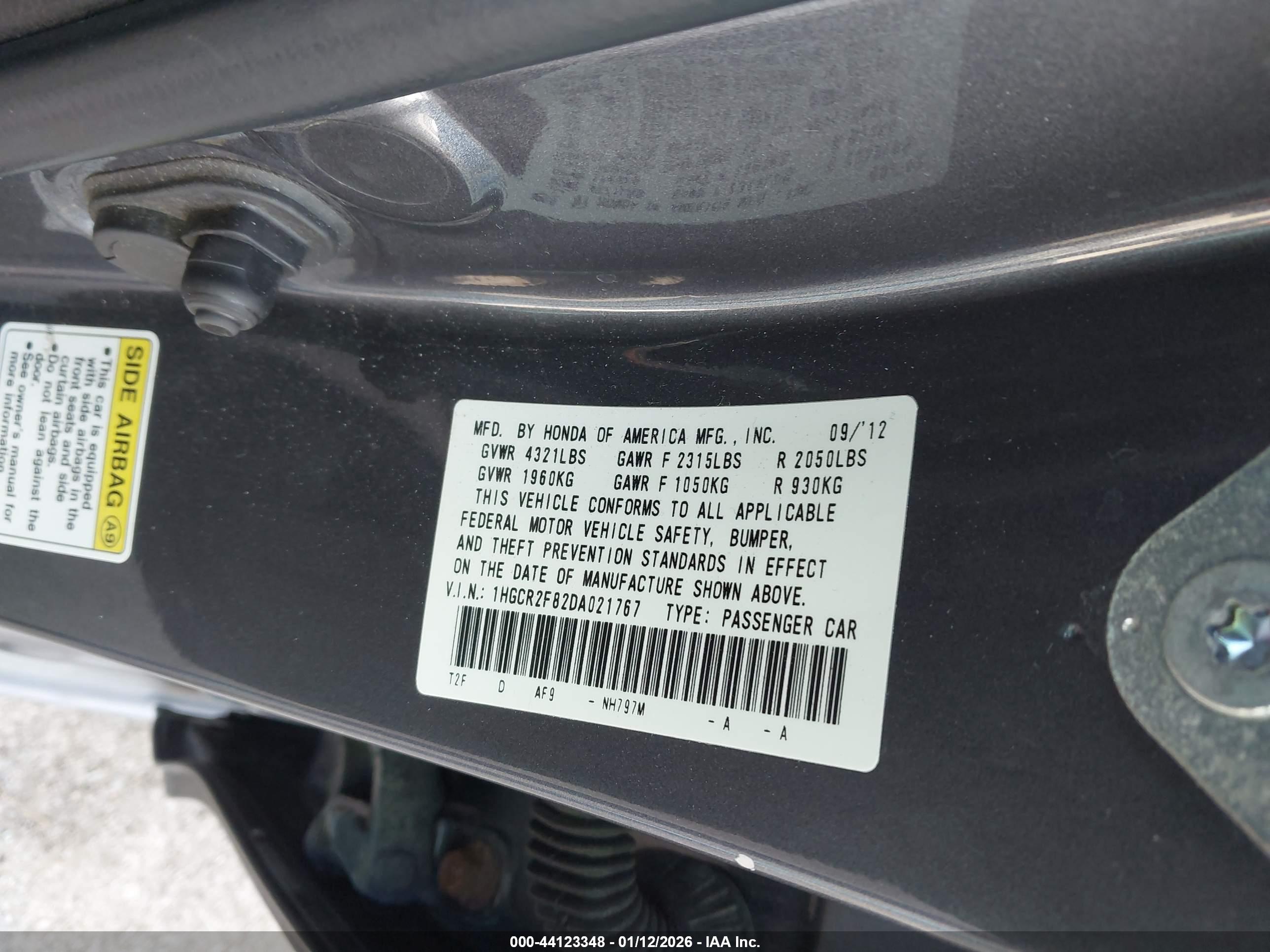HONDA ACCORD image 9