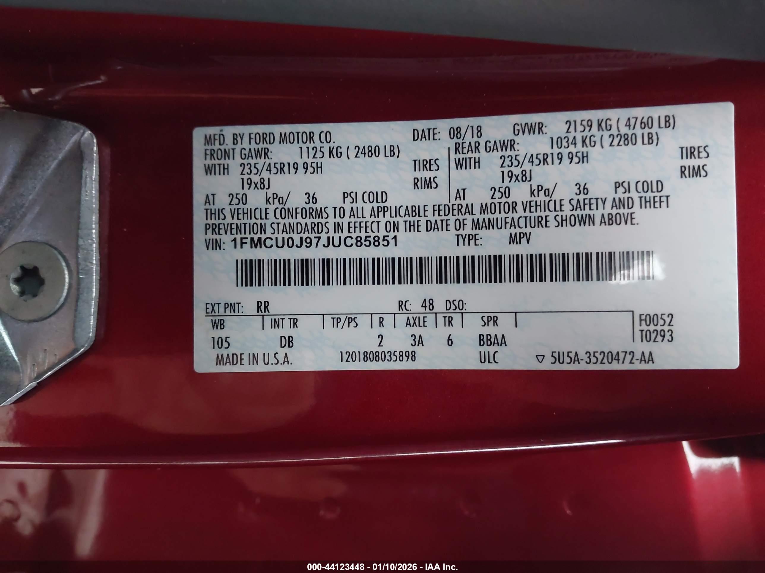 FORD ESCAPE image 9