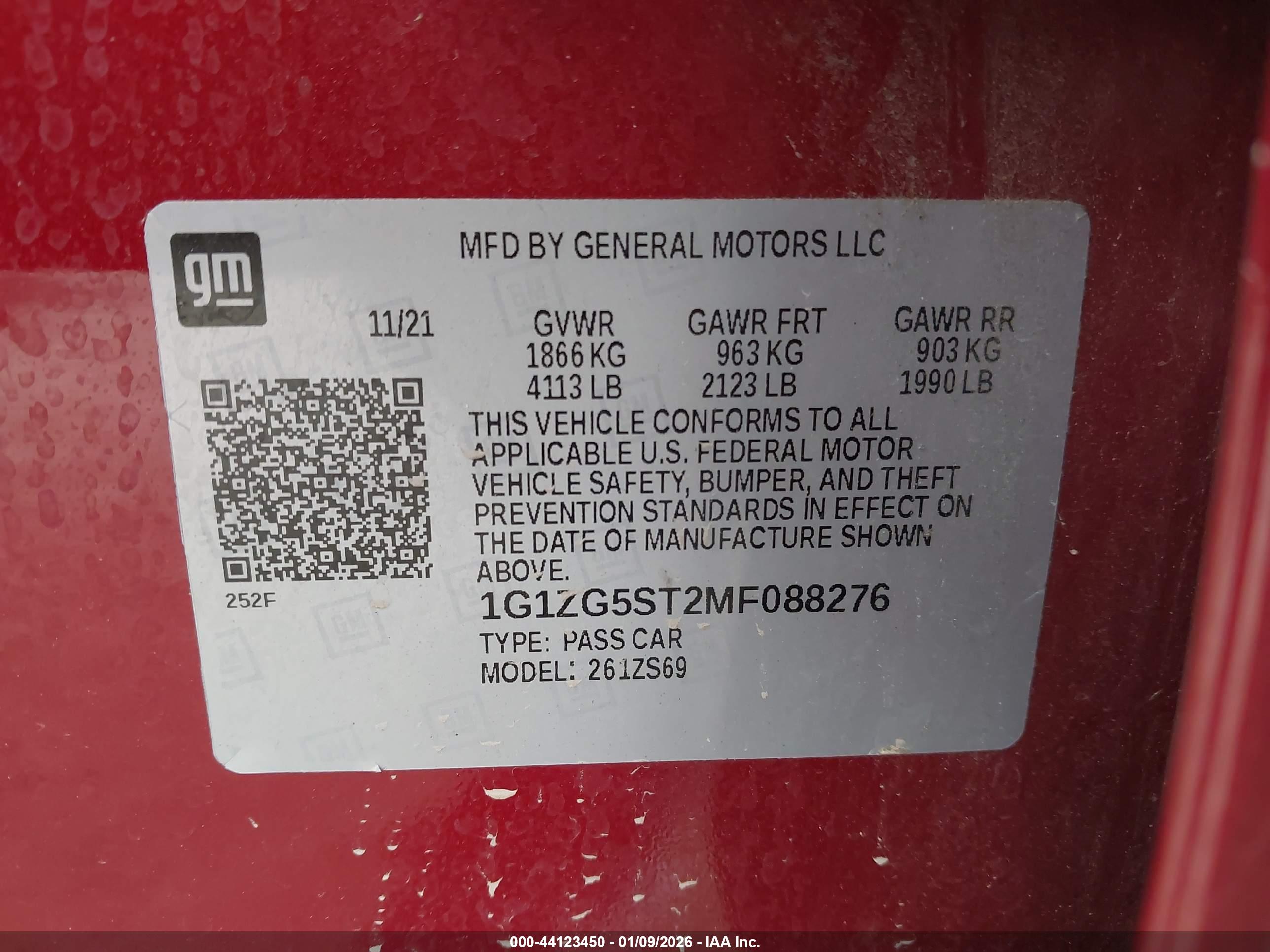 CHEVROLET MALIBU image 9
