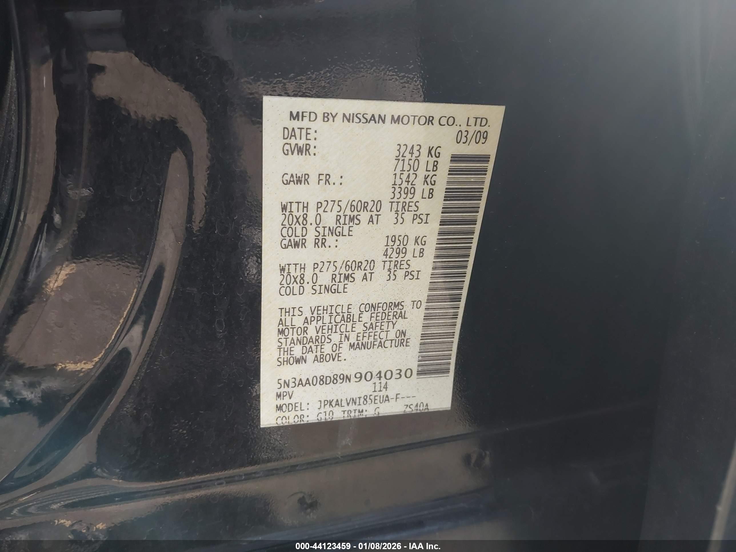 INFINITI QX56 image 9