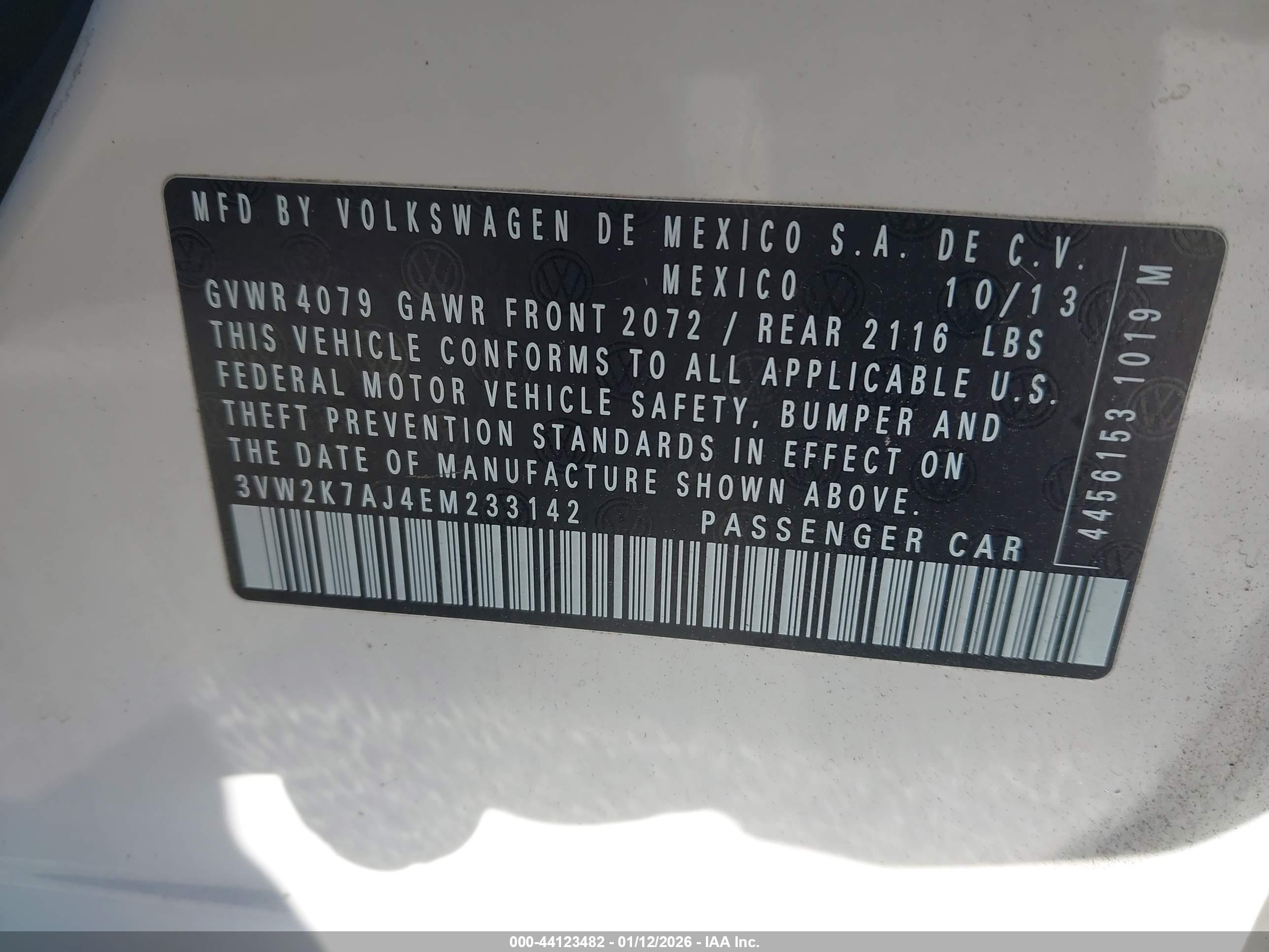 VOLKSWAGEN JETTA image 9