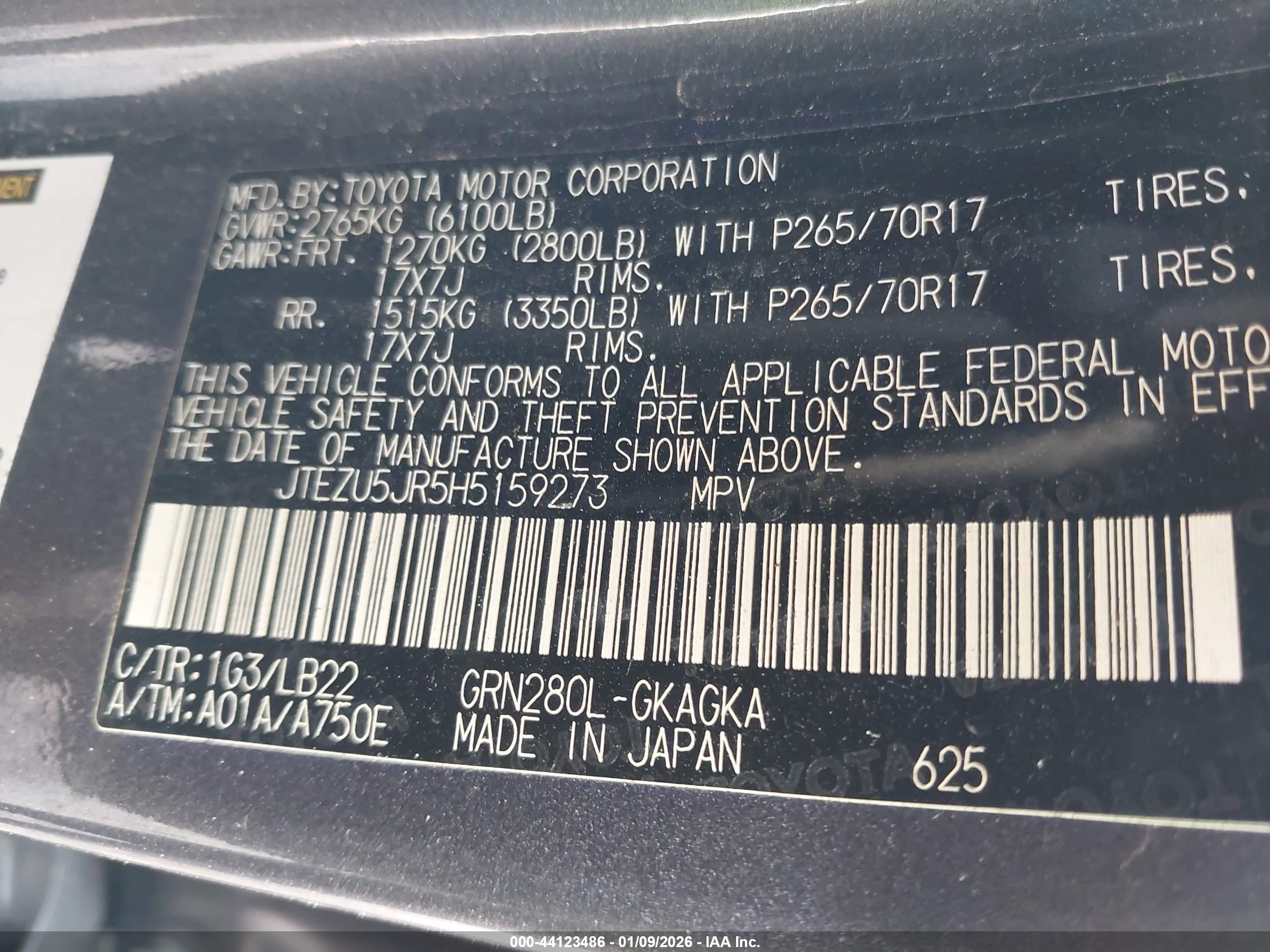 TOYOTA 4RUNNER image 9