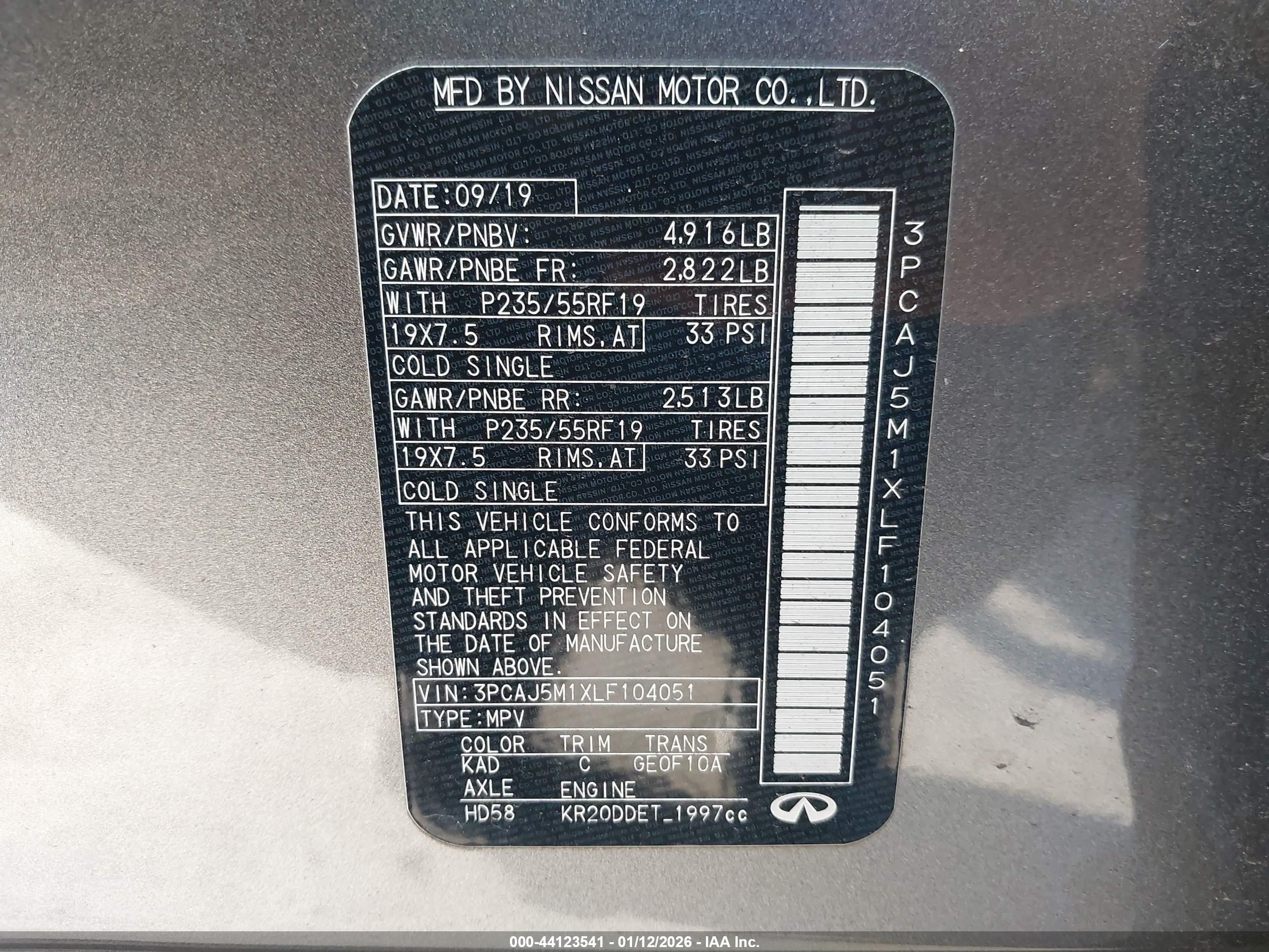 INFINITI QX50 image 9
