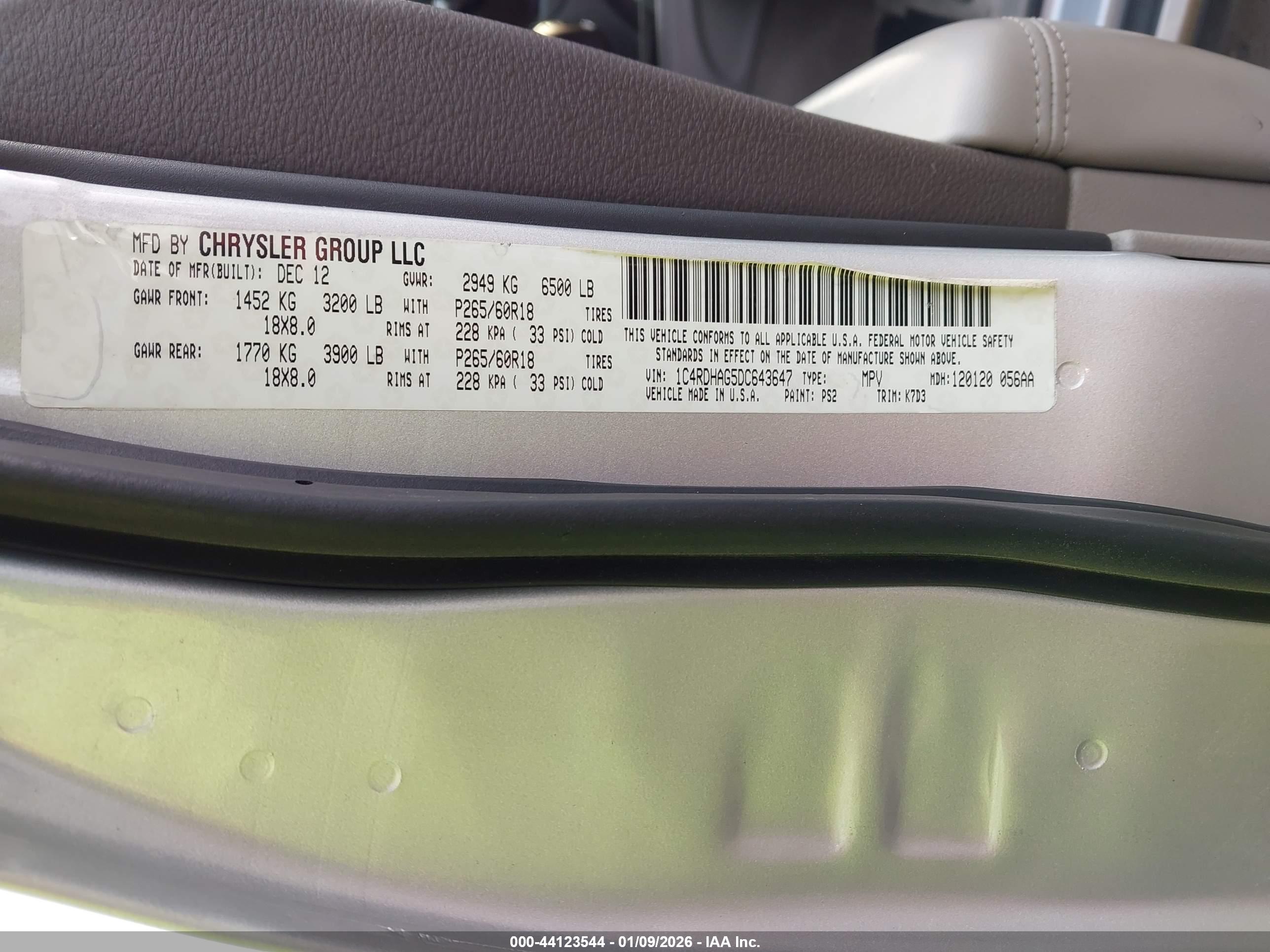 DODGE DURANGO image 9
