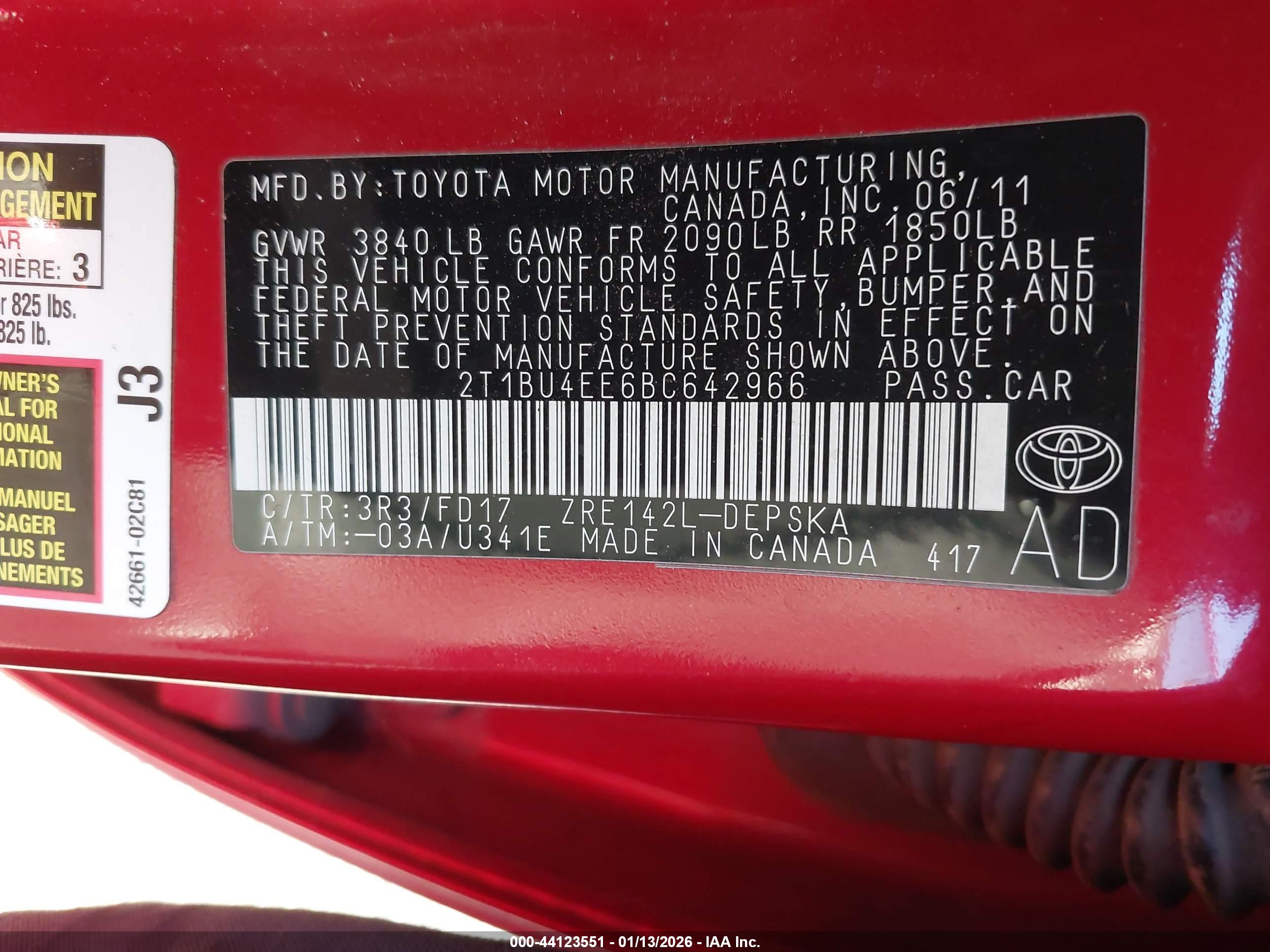 TOYOTA COROLLA image 9