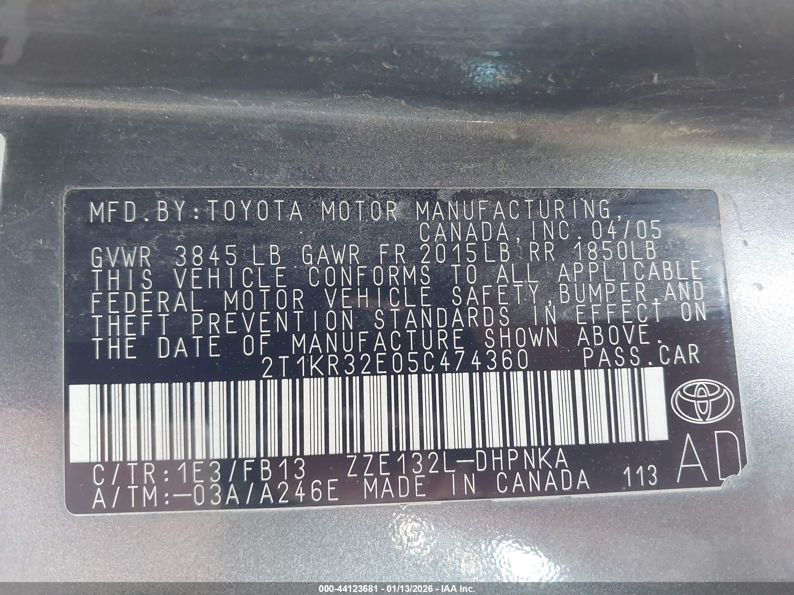 TOYOTA MATRIX image 9