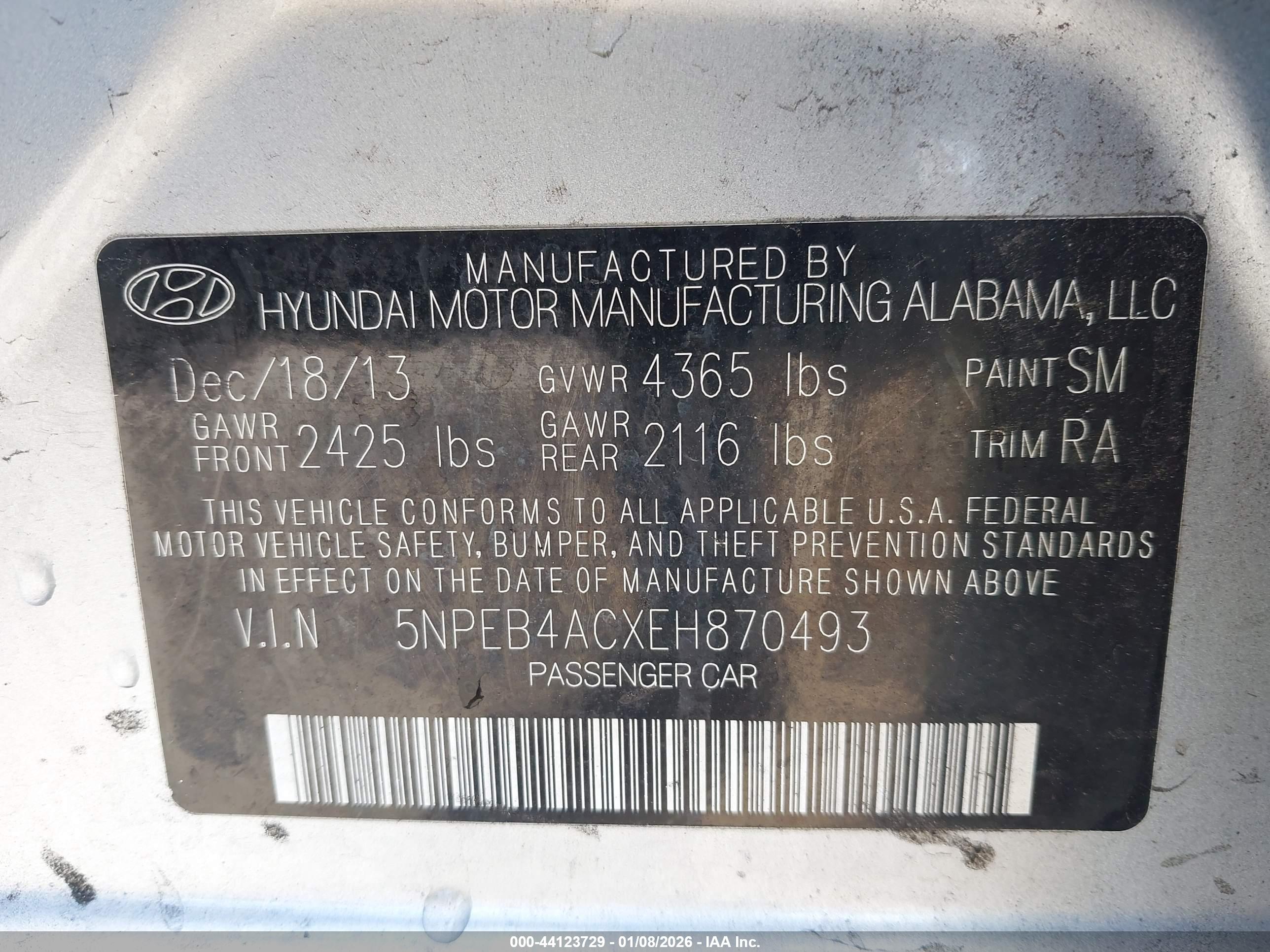 HYUNDAI SONATA image 9