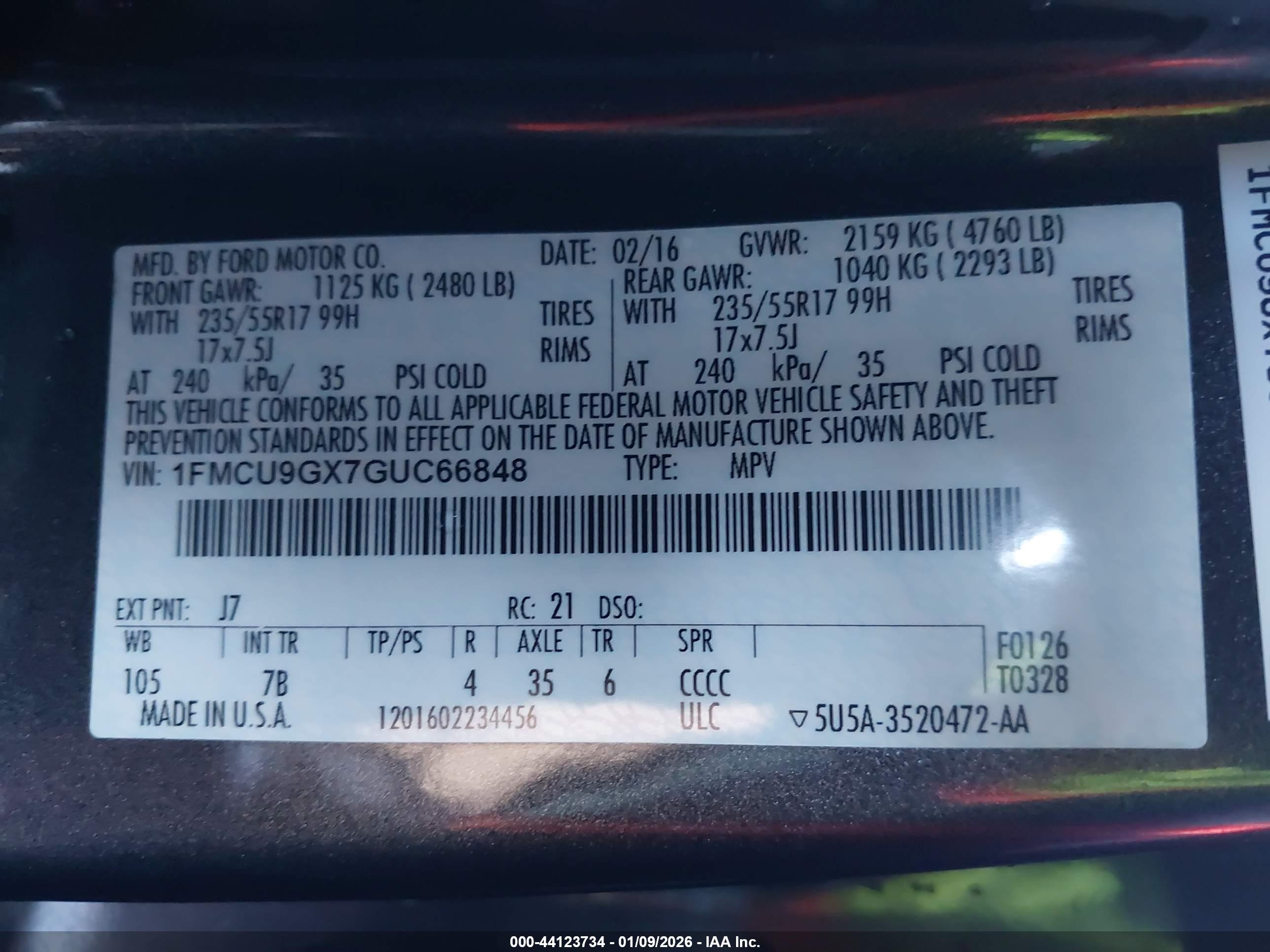 FORD ESCAPE image 9