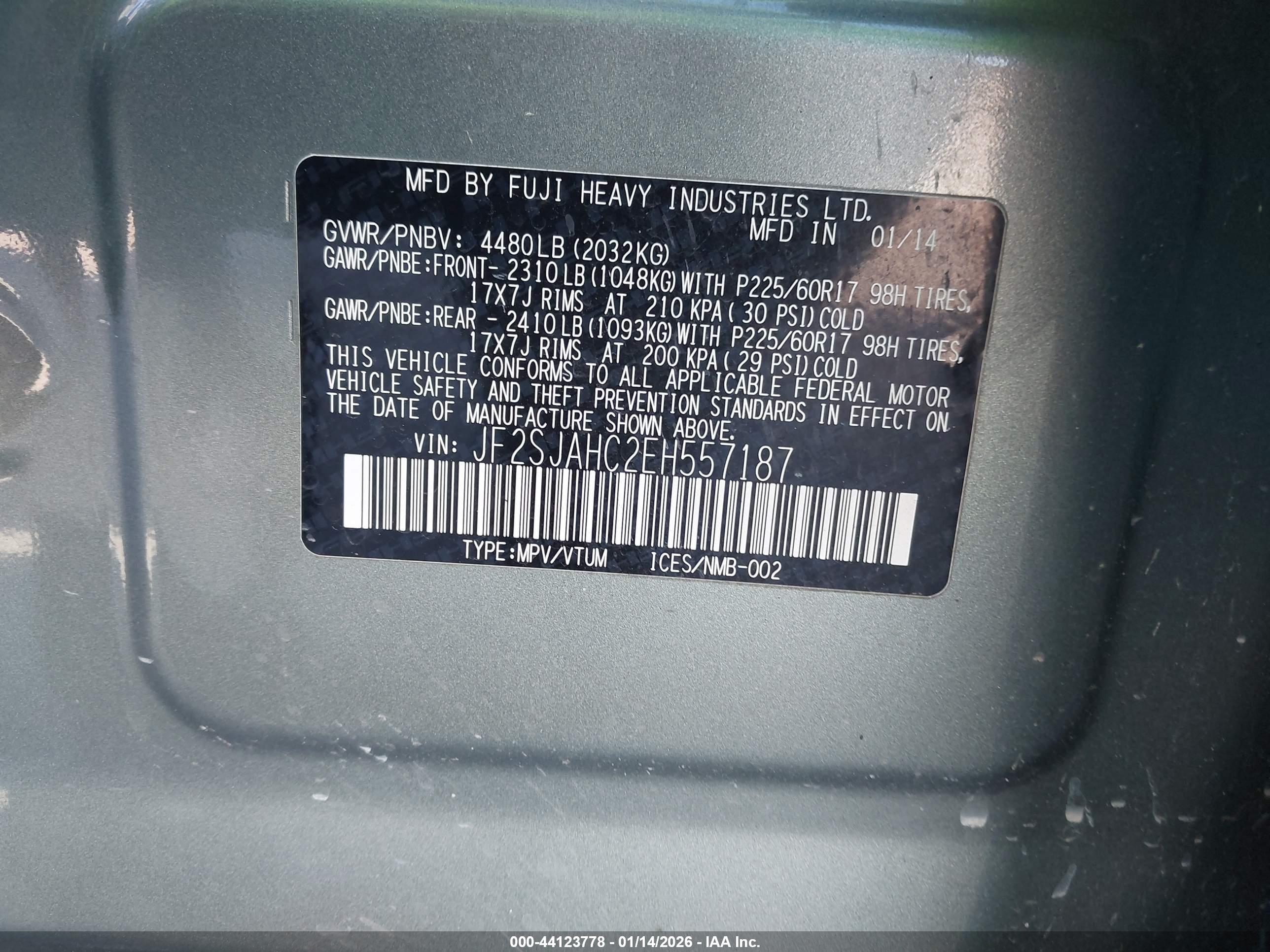 SUBARU FORESTER image 9